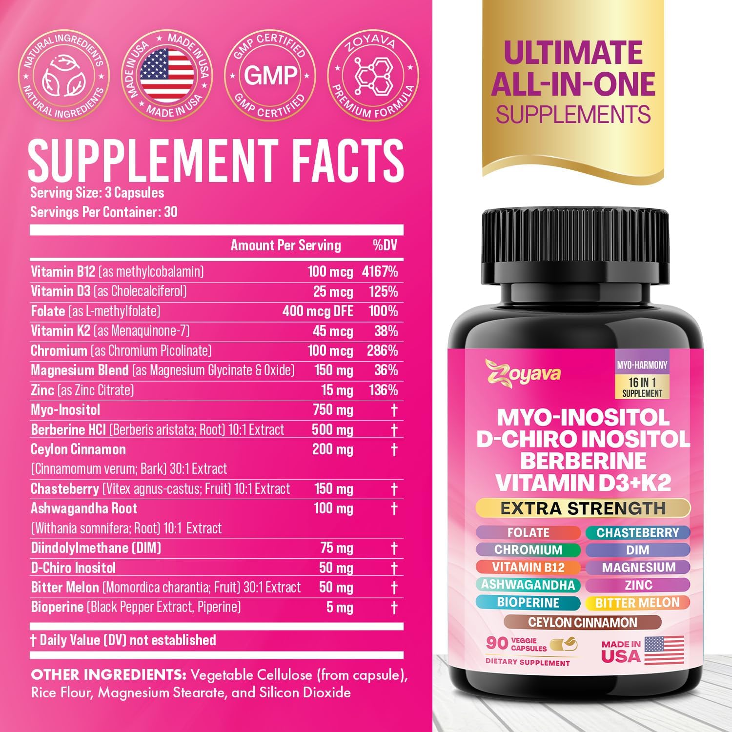 zoyava-myo-inositol-supplement-with-berberine-d-chiro-inositol-folate-chromium-ceylon-cinnamon-ashwagandha-dim-vitex-chasteberry---90-capsules-2