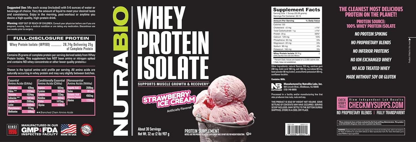 nutrabio-strawberry-ice-cream-whey-protein-isolate-powder---25g-protein-per-scoop---complete-amino-acid-profile---soy-gluten-free---non-gmo---2-lbs-7