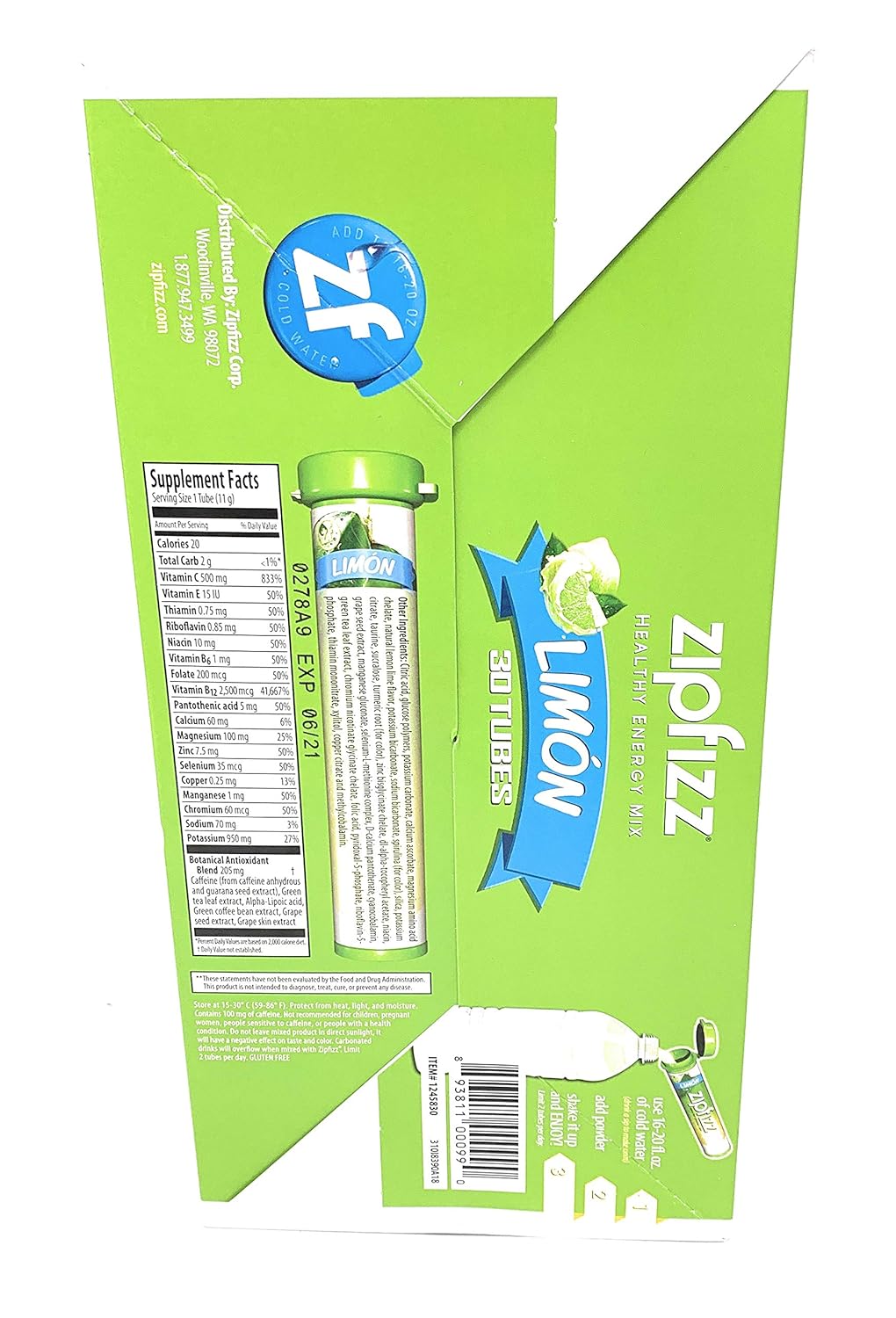 zipfizz-b12-energy-dietary-supplement-limon---30-tubes-limited-edition---1164oz-6