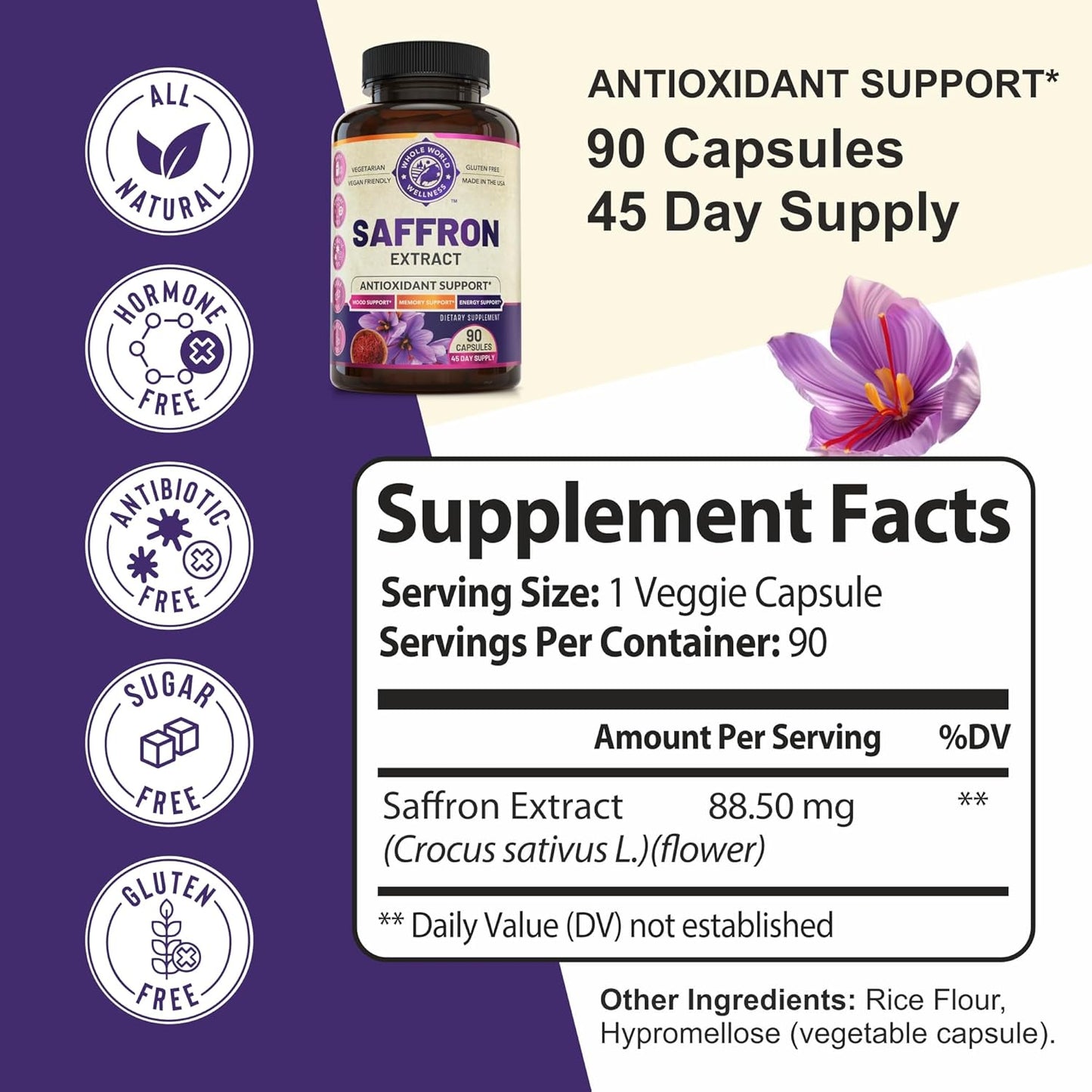 Liver Cleanse Detox & Repair Formula with Pure Saffron Extract Bundle - Supports Liver Health, Energy Boost, Mood, Metabolic Function - USA Made - One Bottle Each - Espot.com.au