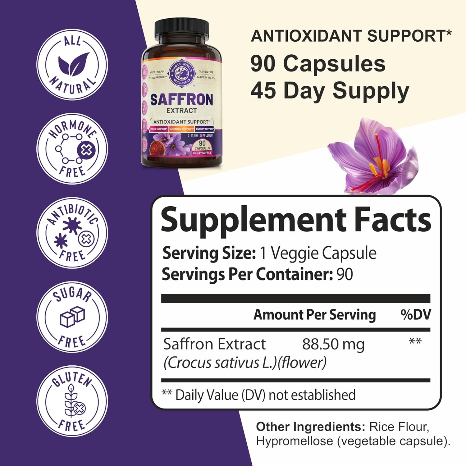 Liver Cleanse Detox & Repair Formula with Pure Saffron Extract Bundle - Supports Liver Health, Energy Boost, Mood, Metabolic Function - USA Made - One Bottle Each - Espot.com.au