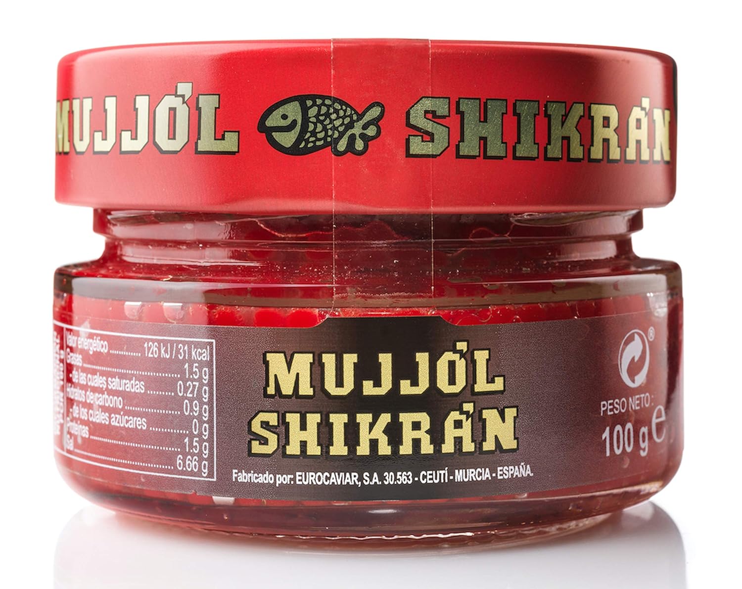 premium-red-mullet-roe-caviar-pearls---eurocaviar-shikran-352-oz-100-g---delicious-caviar-alternative-2