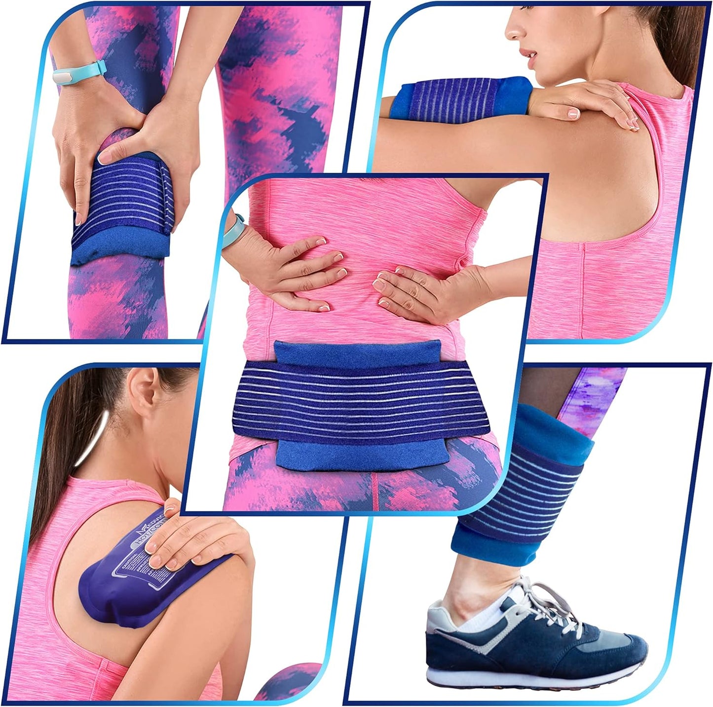 3-piece-set-of-medvice-reusable-hot-and-cold-gel-packs-for-injuries---flexible-wraps-for-joint-pain-muscle-soreness-and-inflammation-in-knees-back-shoulders-arms-and-legs-3