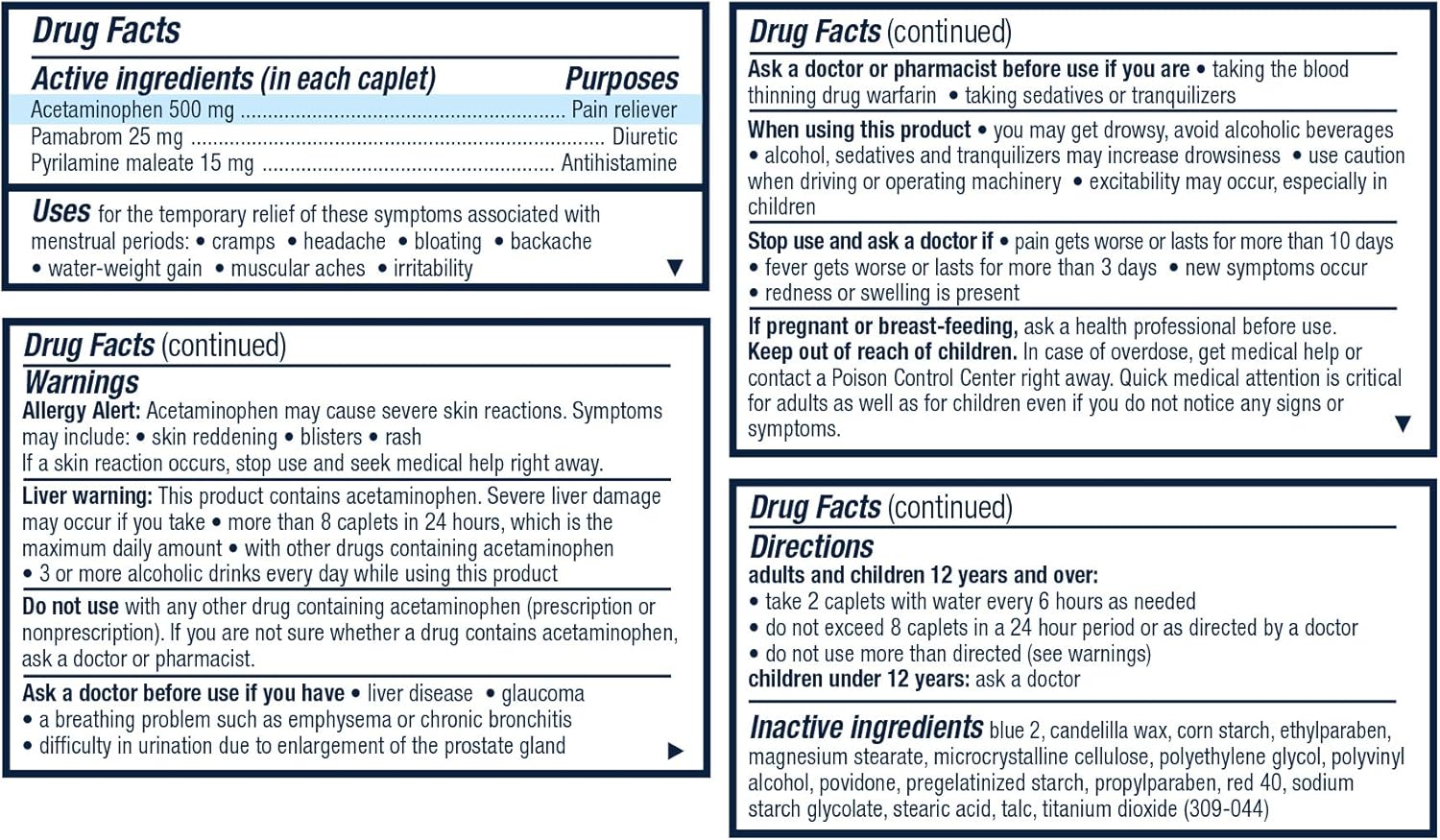 pamprin-multi-symptom-formula-caplets-for-menstrual-period-relief-with-acetaminophen---pack-of-200-2