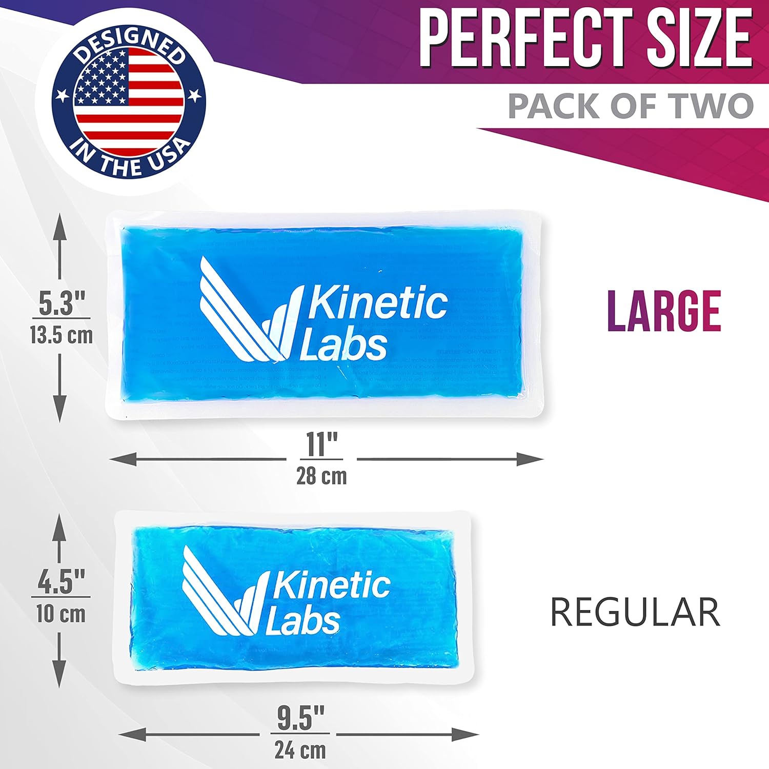 large-reusable-gel-ice-packs-for-injuries-2-pack---hot-cold-therapy-packs-for-back-head-knee-shoulder-neck-ankle-elbow-feet---flexible-11-x-53-ice-packs-by-kinetic-labs-4