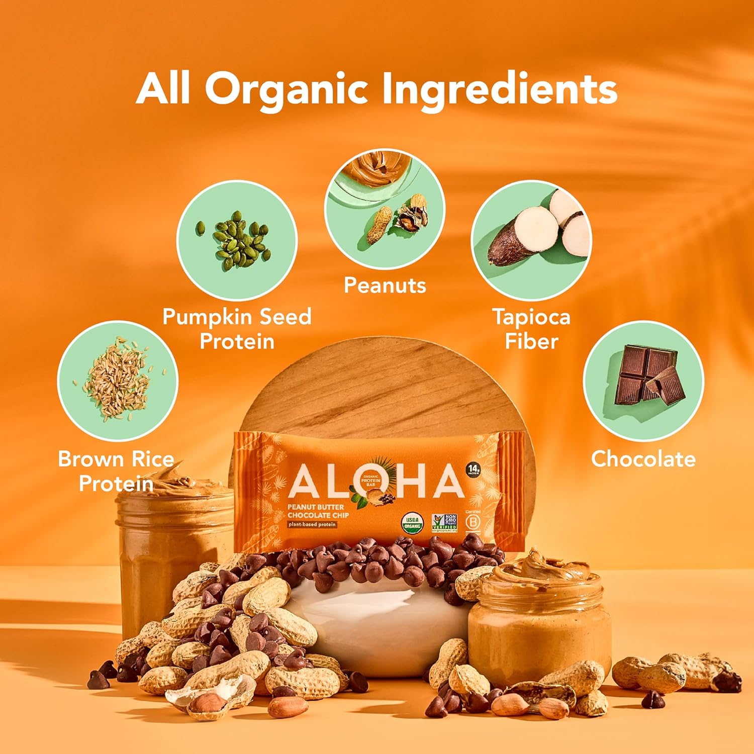 organic-plant-based-protein-bars---peanut-butter-chocolate-chip---vegan-gluten-free-paleo---198-oz-12-pack---low-sugar-low-carb-non-gmo-3