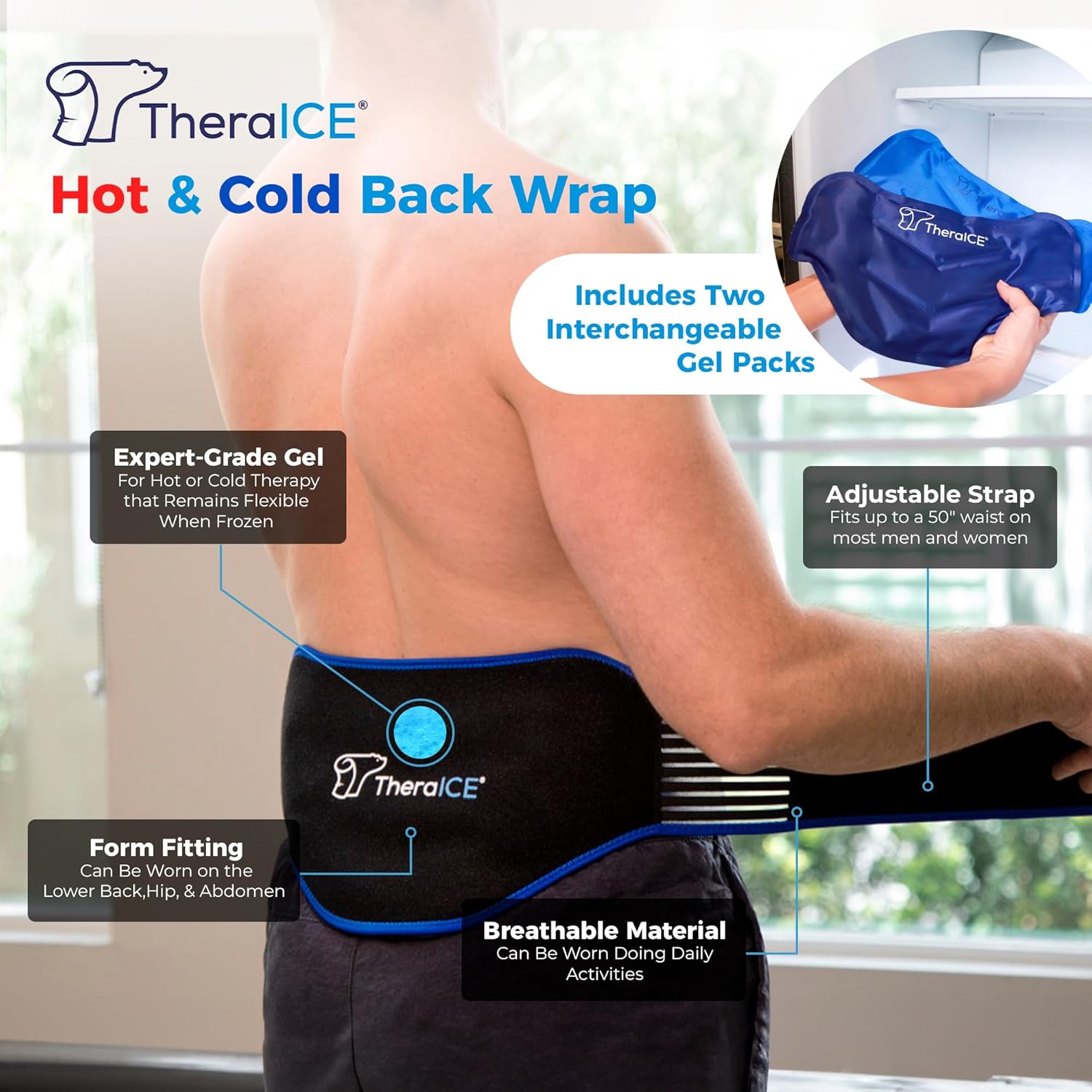 theraice-migraine-relief-cap-and-ice-pack-back-brace-combo-for-lower-back-pain-relief-5
