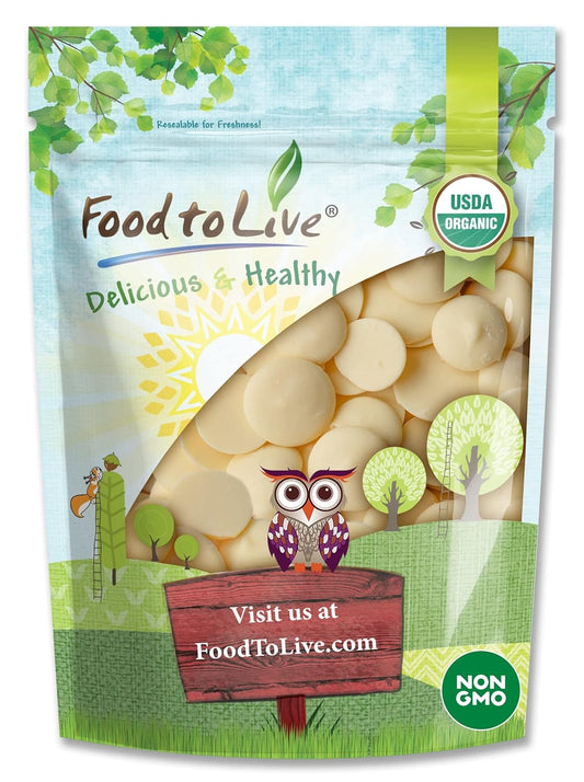 organic-cacao-butter-wafers---8-oz-non-gmo-raw-unrefined-keto-vegan-superfood---cold-pressed-for-cooking-baking---sirtfood-1