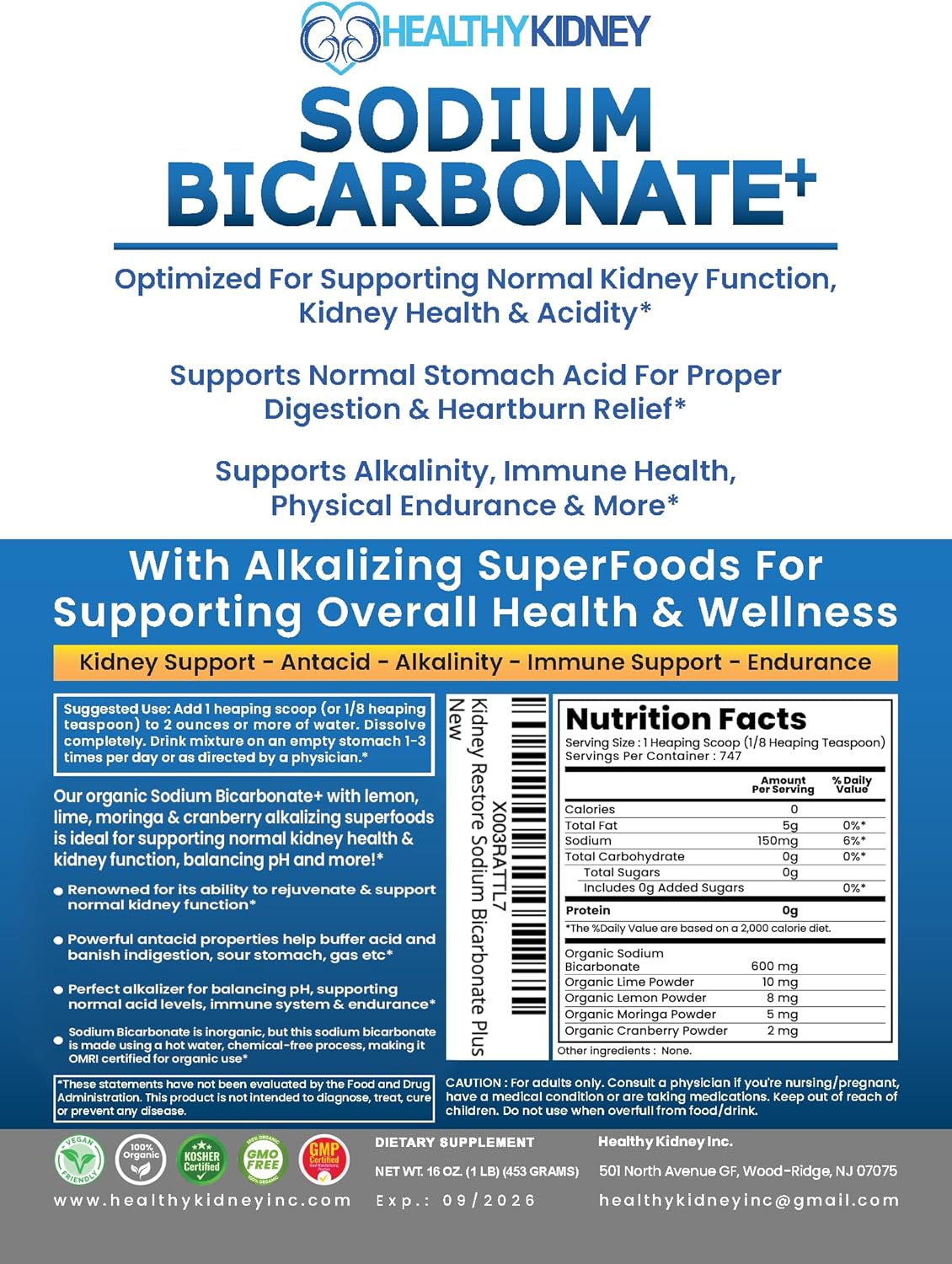 organic-sodium-bicarbonate-alkaline-supplement-for-kidney-health-immune-support---alkaline-superfoods-powder-for-stomach-acid-neutralization---15lb-antacid-sport-formula-2