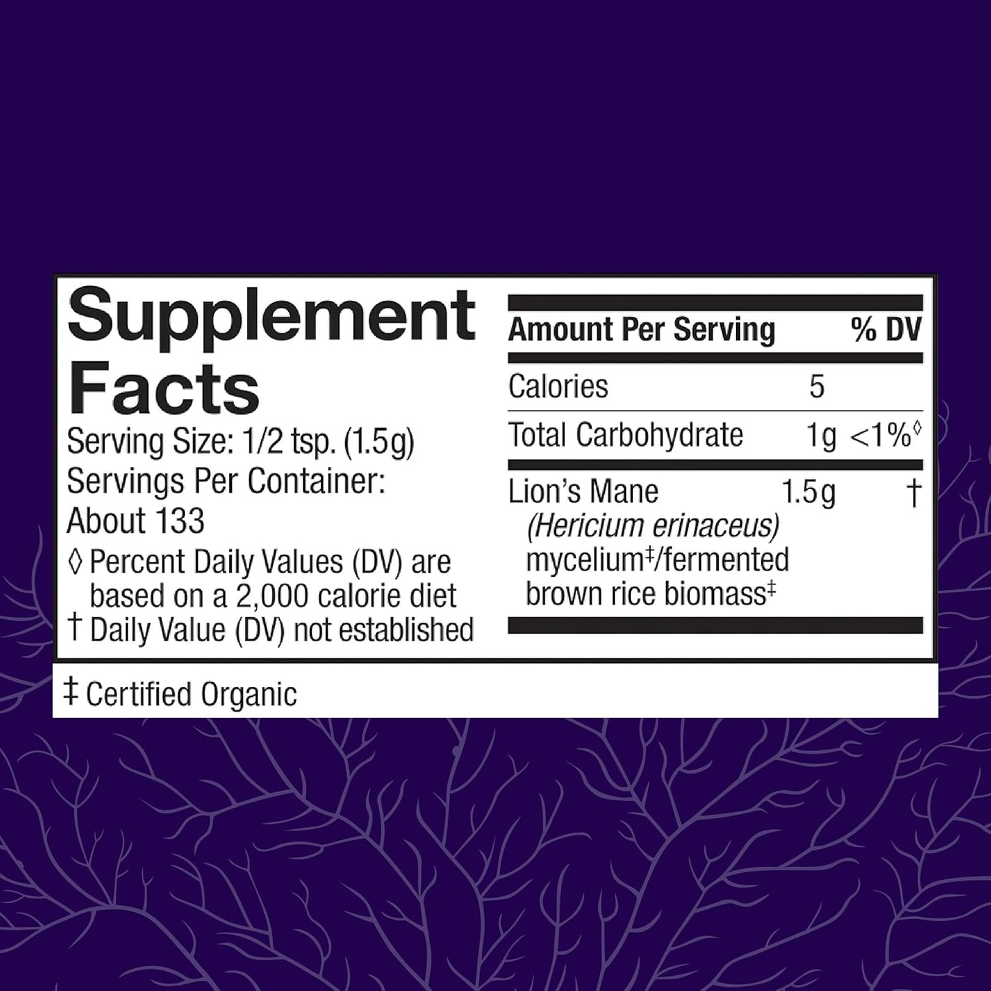 lions-mane-mushroom-powder-for-brain-health-support---focus-memory-function---immune-nervous-system-support---7-oz-133-servings-2