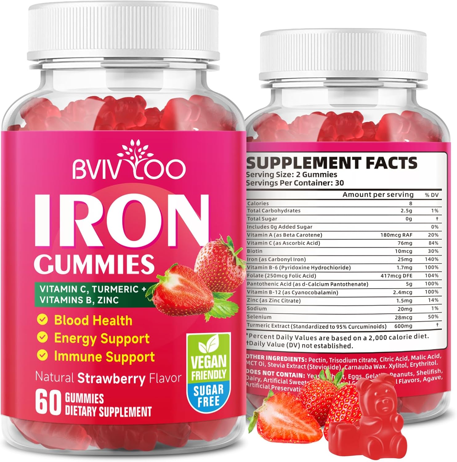 vegan-iron-gummies-with-vitamin-c-a-b-complex-folate-zinc-biotin---blood-building-energy-support---60-gummies-1