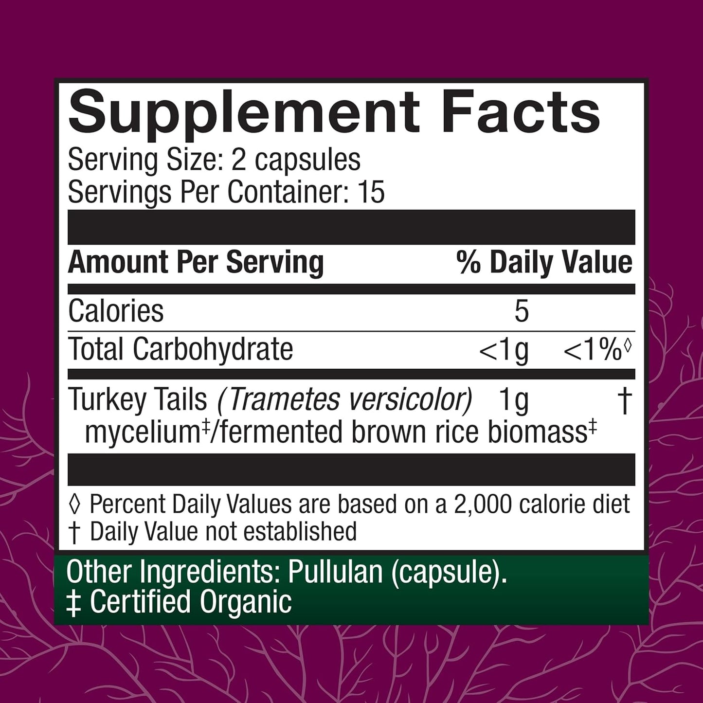 turkey-tail-mushroom-capsules-for-digestive-health-immune-system-support---gastrointestinal-gut-microbiome-supplement---30-capsules-2