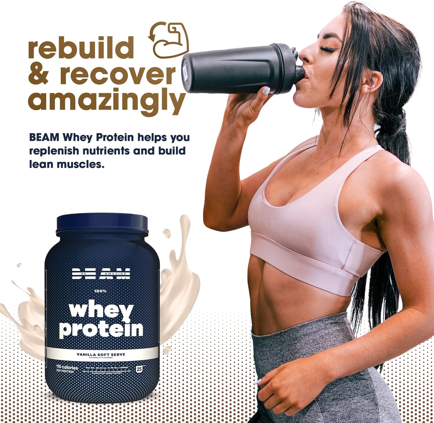 be-amazing-whey-protein-isolate-powder---gluten-free-muscle-support-shake-with-digestive-enzymes---fruity-cereal-flavor-25-servings-5