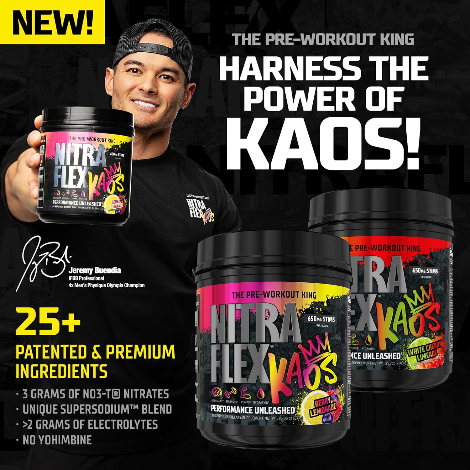nitraflex-kaos-white-cherry-lime-pre-workout-by-gat-sport---boost-energy-and-focus-3