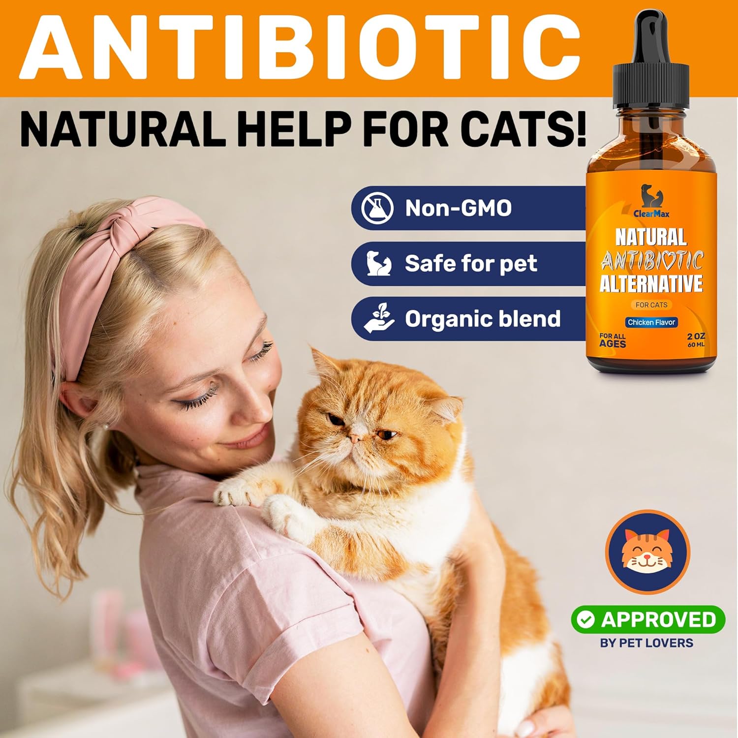natural-antibiotics-for-cats---herbal-supplement-for-infections-utis-cough-allergies---supports-digestion-hips-joints---chicken-flavor---2-oz-7