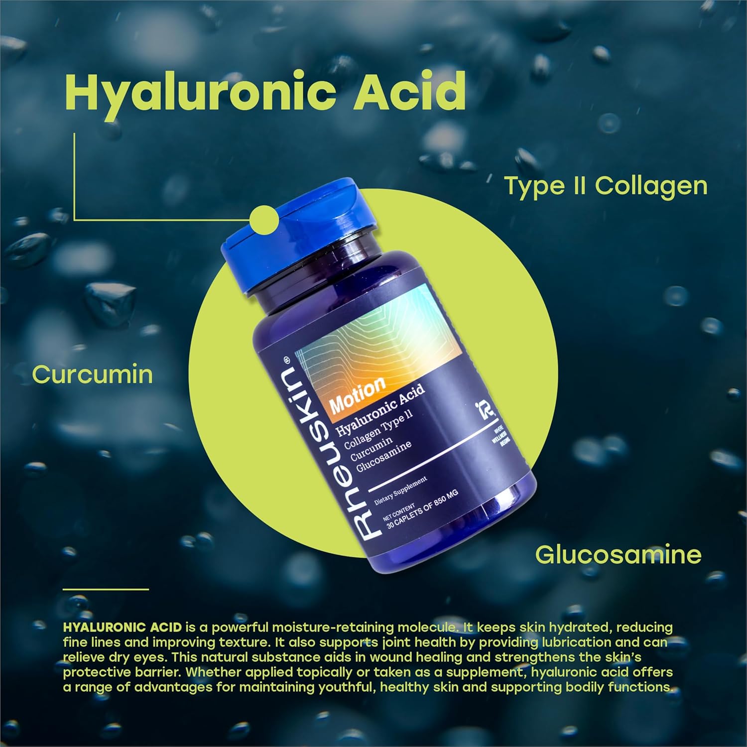 joint-support-supplement-with-hyaluronic-acid-type-ii-collagen-curcumin-and-glucosamine---30-caplets-850mg---enhance-mobility-reduce-joint-discomfort-3