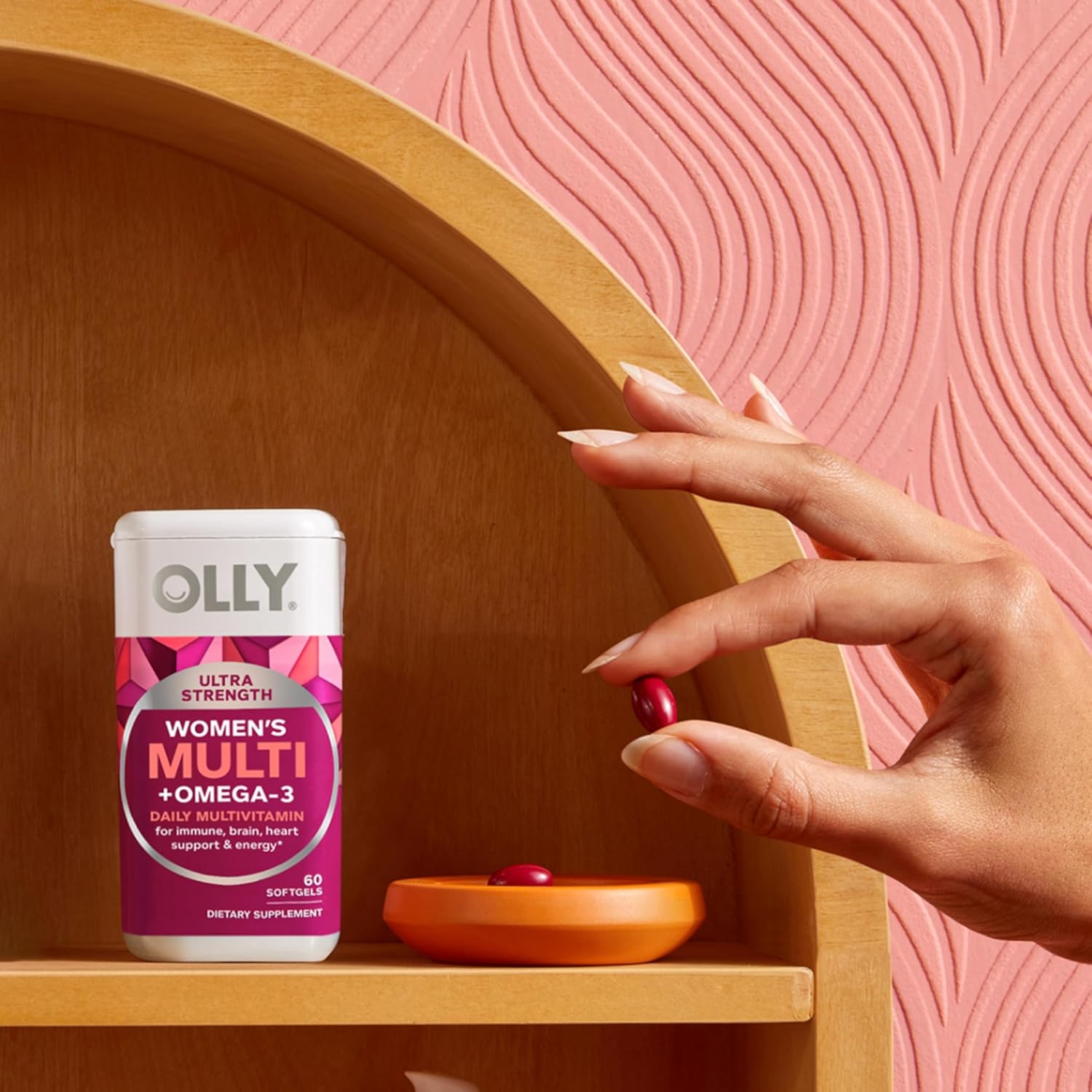 olly-ultra-womens-multi-softgels---60-count-pink-omega-3-for-overall-health-immune-support-9