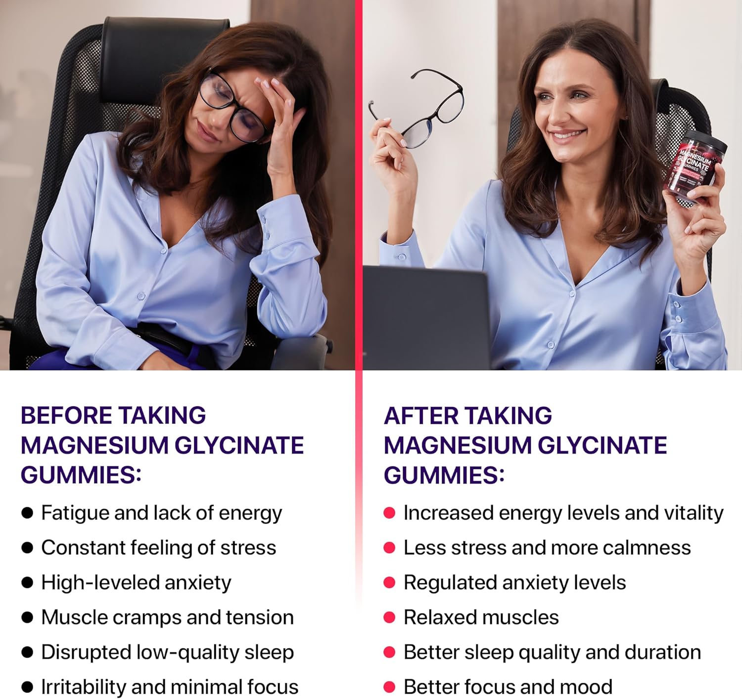 sugar-free-chewable-magnesium-glycinate-gummies---400mg-for-adults-with-malate-vitamin-b6-zinc-d3---vegan-wellness-chews---perfectfit365-9