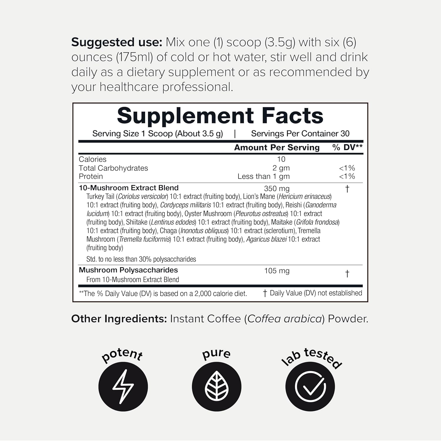 toniiq-ultra-concentrated-mushroom-coffee-3500mg-101-extract---colombian-sourced-beans-with-10-mushroom-blend-including-lions-mane-and-cordyceps---mushroom-powder-coffee-alternative-blend--tq-2