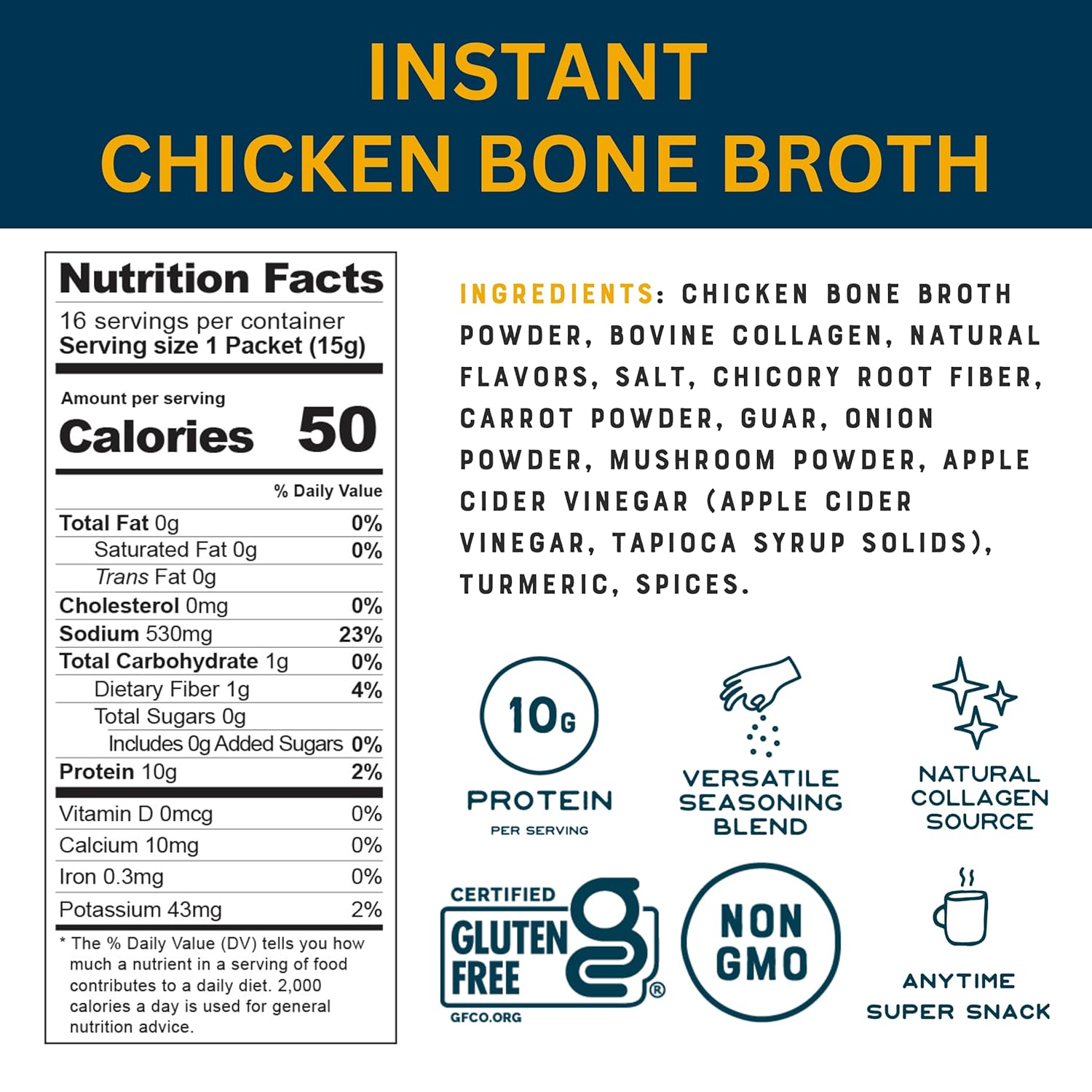 chicken-bone-broth-instant-powder-mix-sticks---pack-of-16-15g---10g-protein---keto-paleo-friendly-2