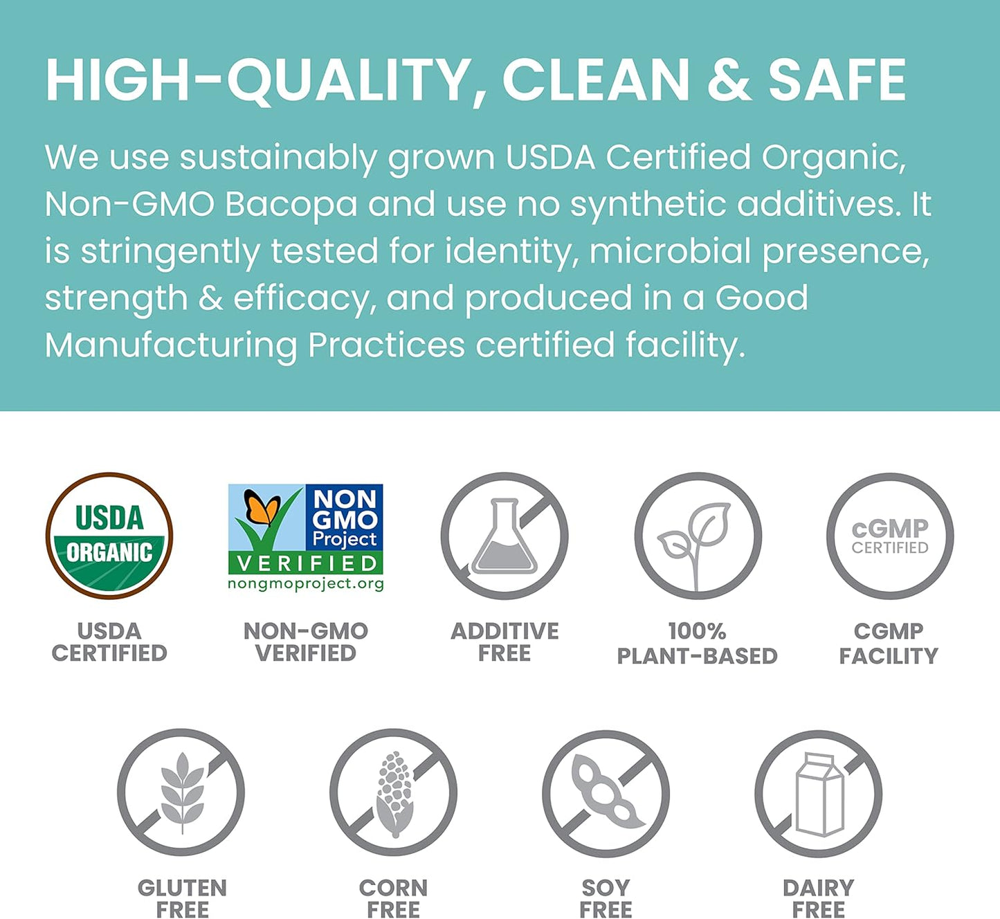 organic-bacopa-monnieri-nootropic-herbal-supplement-for-mental-alertness-memory-and-cognition---usda-organic-non-gmo-750mg-2-pack-of-60-plant-based-caplets---120-day-supply-5