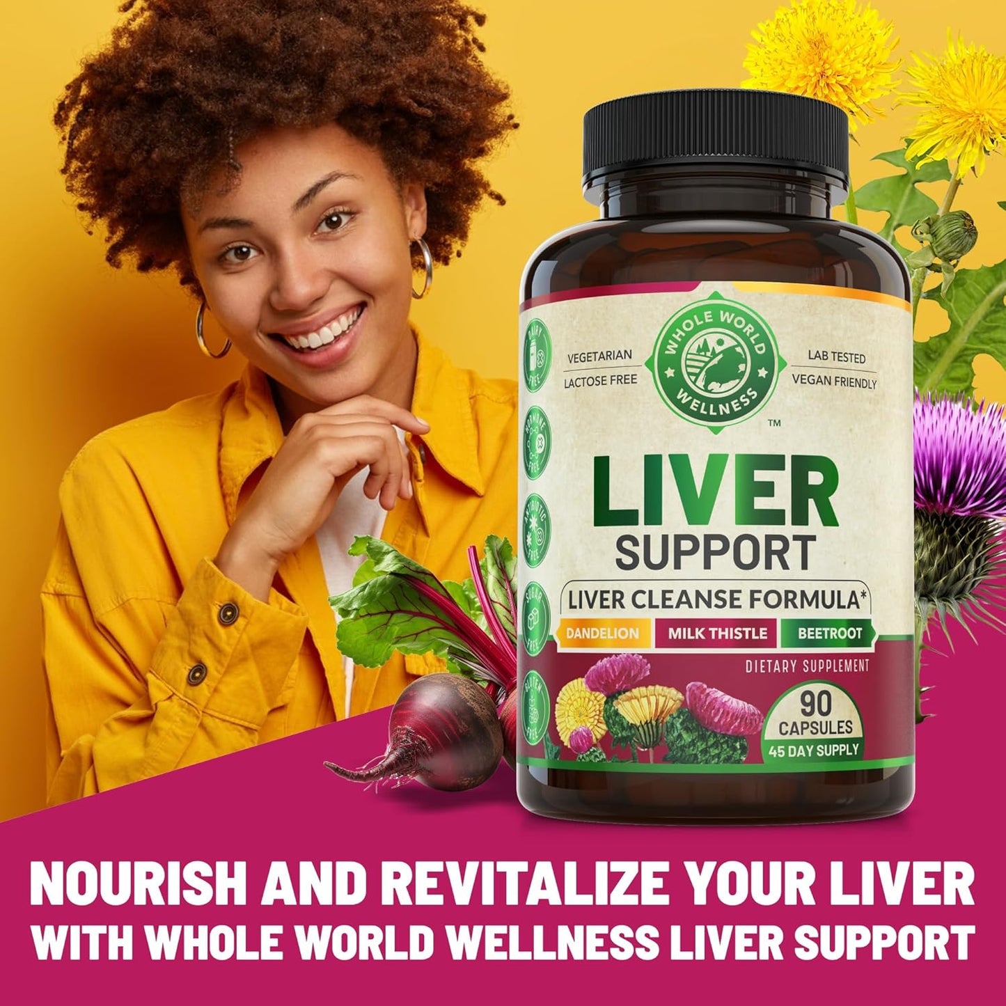 Liver Cleanse Detox & Repair Formula with Pure Saffron Extract Bundle - Supports Liver Health, Energy Boost, Mood, Metabolic Function - USA Made - One Bottle Each - Espot.com.au