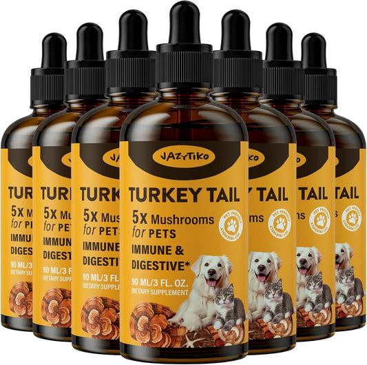 turkey-tail-mushroom-pet-drops---2000mg-immune-digestive-support-with-turmeric-probiotic---vet-formulated-630ml21floz-1