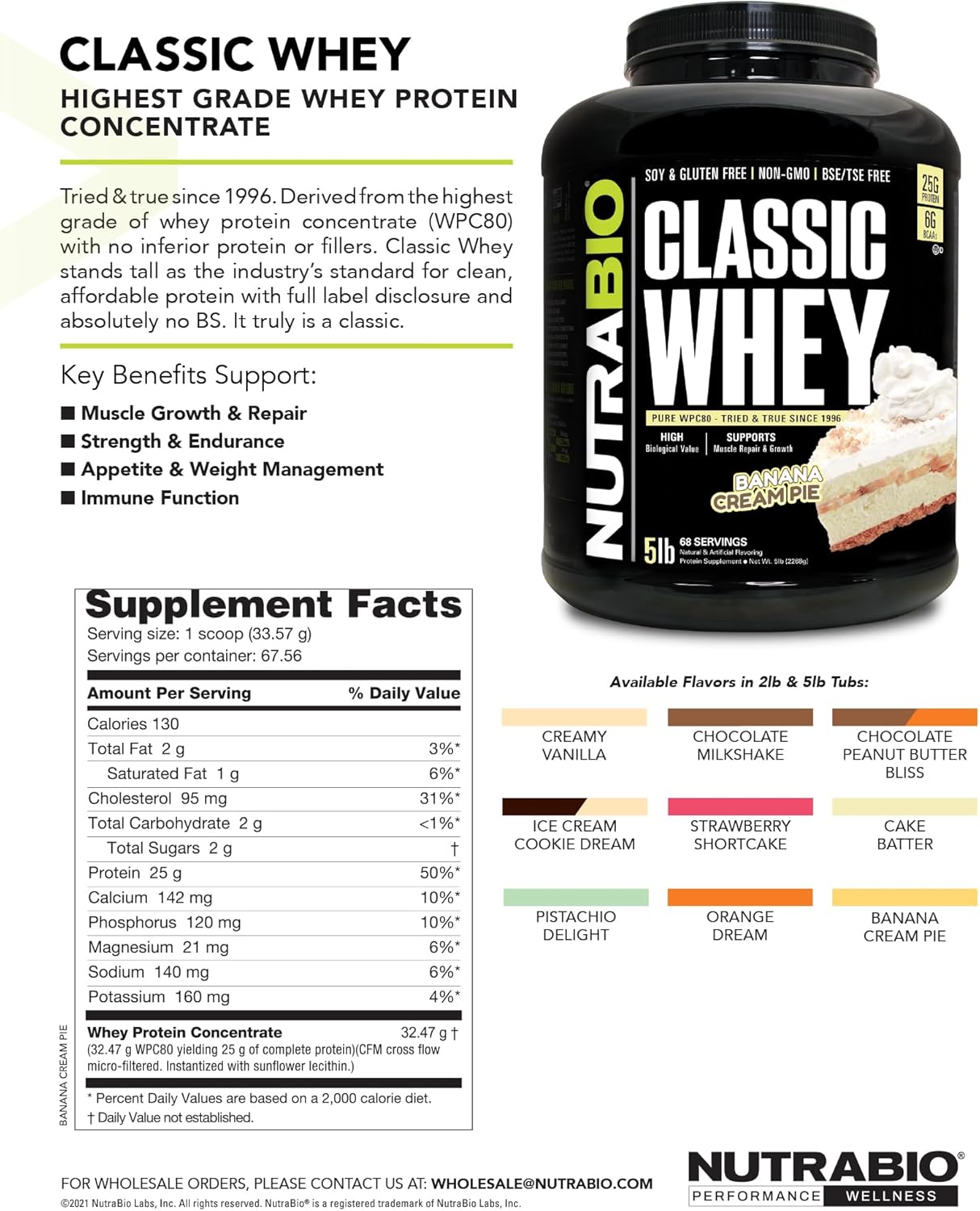 nutrabio-classic-whey-protein-powder-supplement---strawberry-shortcake-flavor---2-pounds---25g-protein-per-serving---no-fillers-or-artificial-colors-10