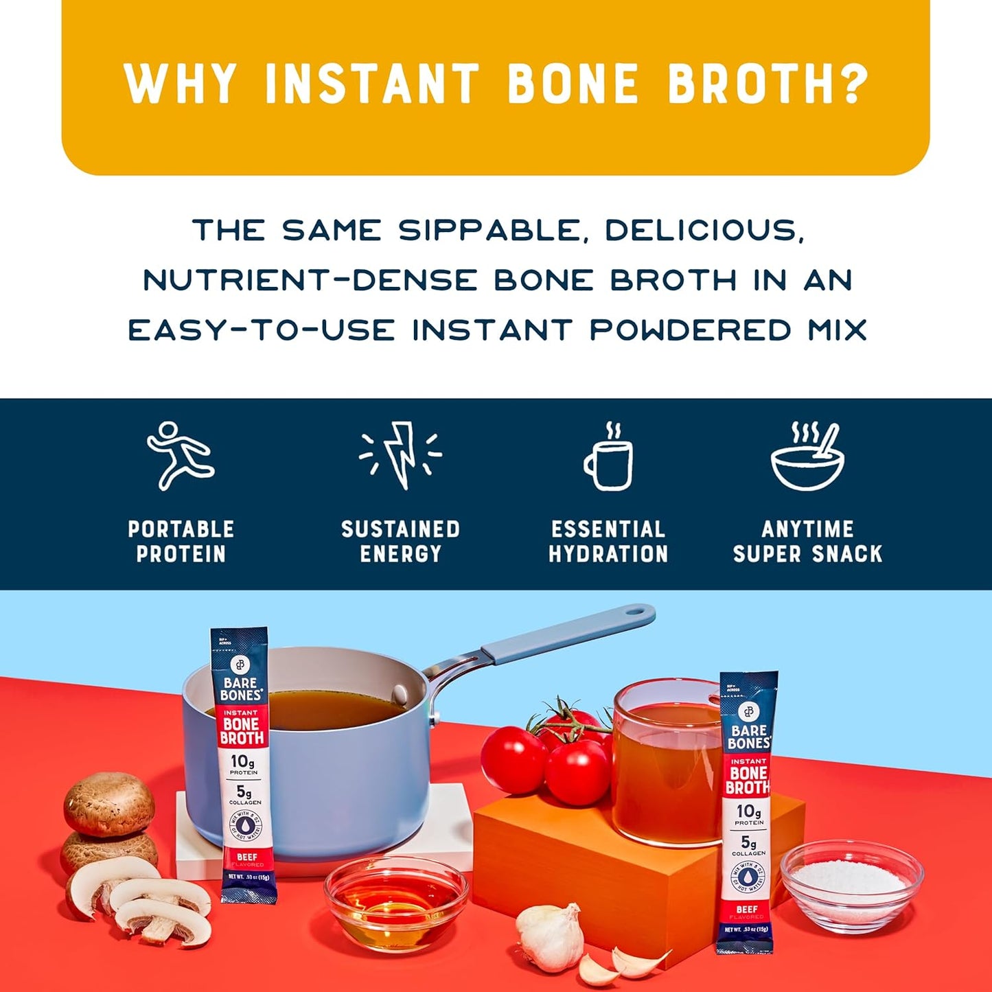 variety-pack-of-bare-bones-bone-broth-instant-powdered-beverage-mix-8-sticks-10g-protein-keto-paleo-friendly---chicken-beef-flavor-7