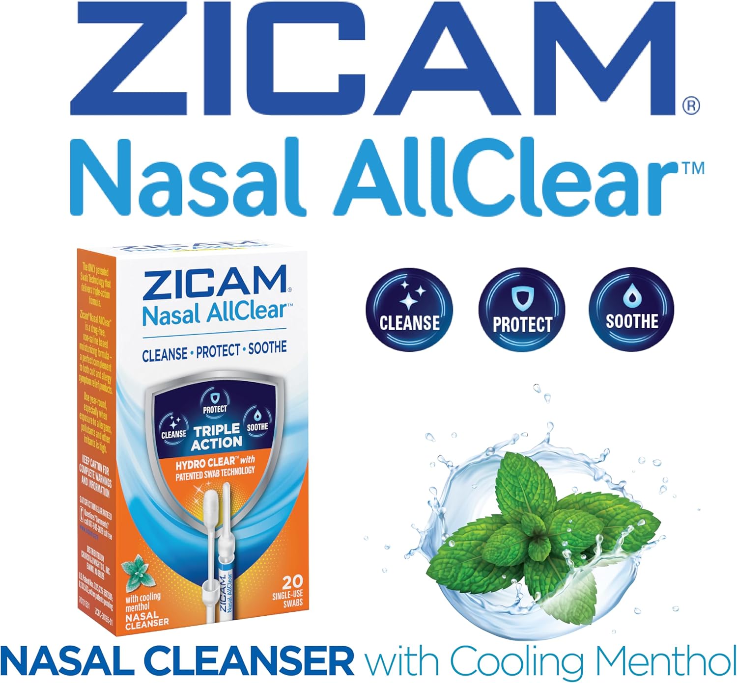 zicam-nasal-allclear-triple-action-nasal-cleanser-with-cooling-menthol---protect-soothe-cleanse---sinus-relief-drug-free-20-count-2