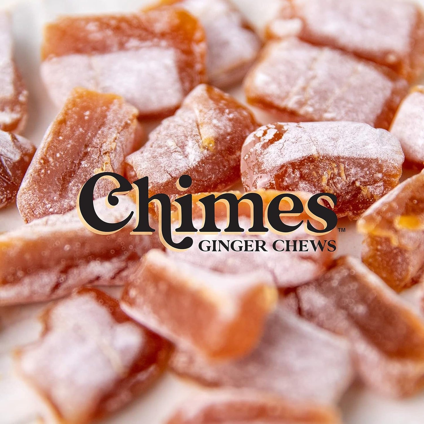 Premium Natural Chimes Peppermint Ginger Chews - 1 lb Bag (16 oz) Individually Wrapped Chewy Ginger Candy - Espot.com.au