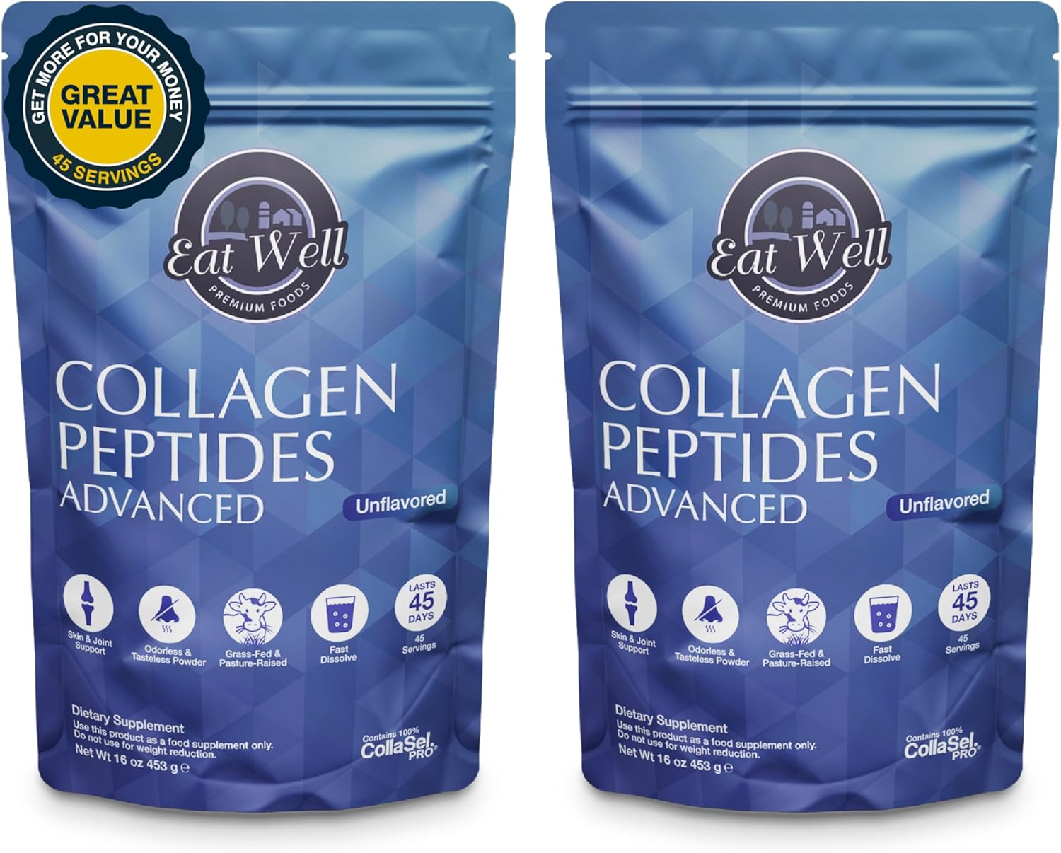 collagen-peptides-powder-protein-45-servings-32oz-grass-fed-type-i-iii-collagen-for-skin-bone-and-joint-support---unflavored---pack-of-2-1