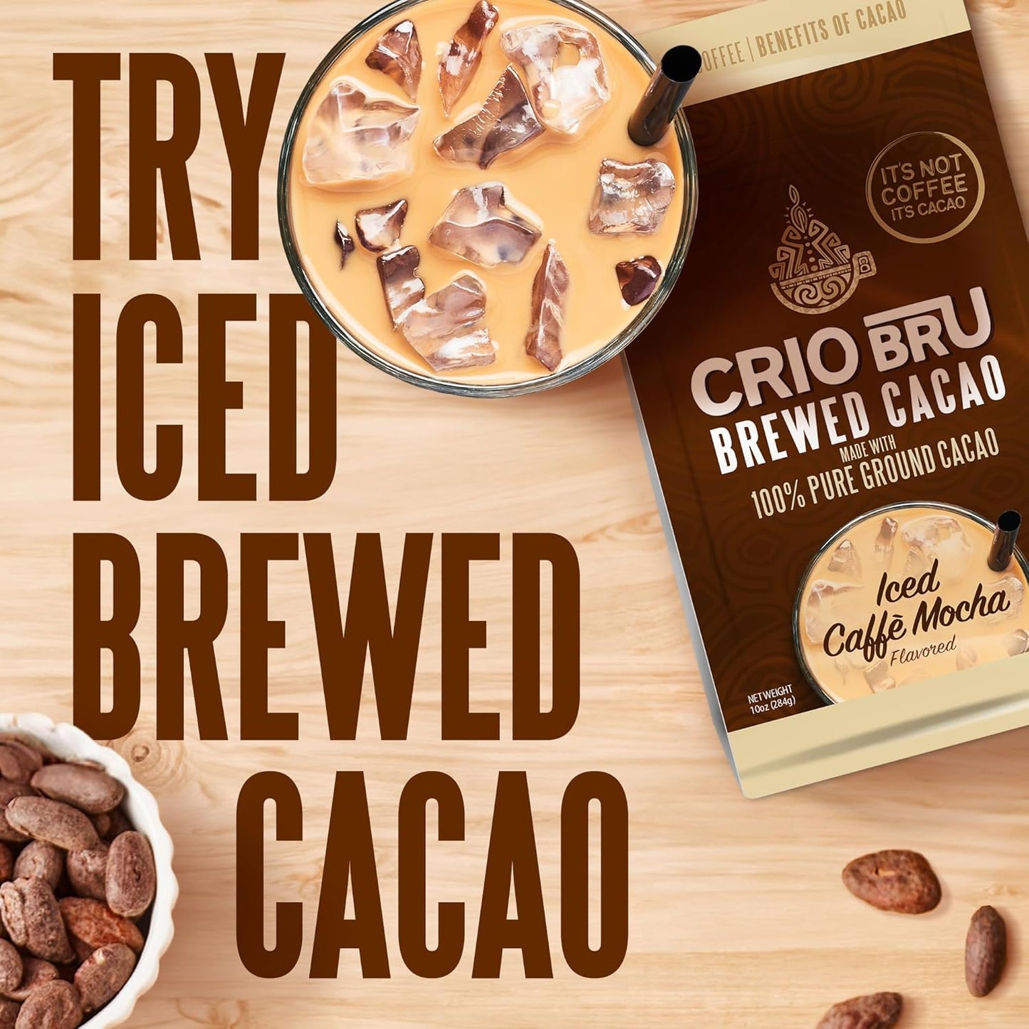 organic-crio-bru-brewed-cacao-uber-dark-spanish-roast-24oz-bag---natural-healthy-drink-100-pure-ground-cacao-beans-caffeine-free-keto-low-carb-paleo-hot-or-iced-organic-brew-4