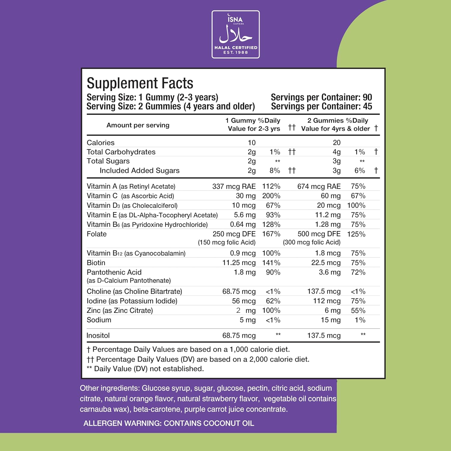 noor-vitamins-kids-halal-multivitamin-gummies---immunity-support-with-vitamin-c-d3-zinc-b6-b12---non-gmo---90-count-2