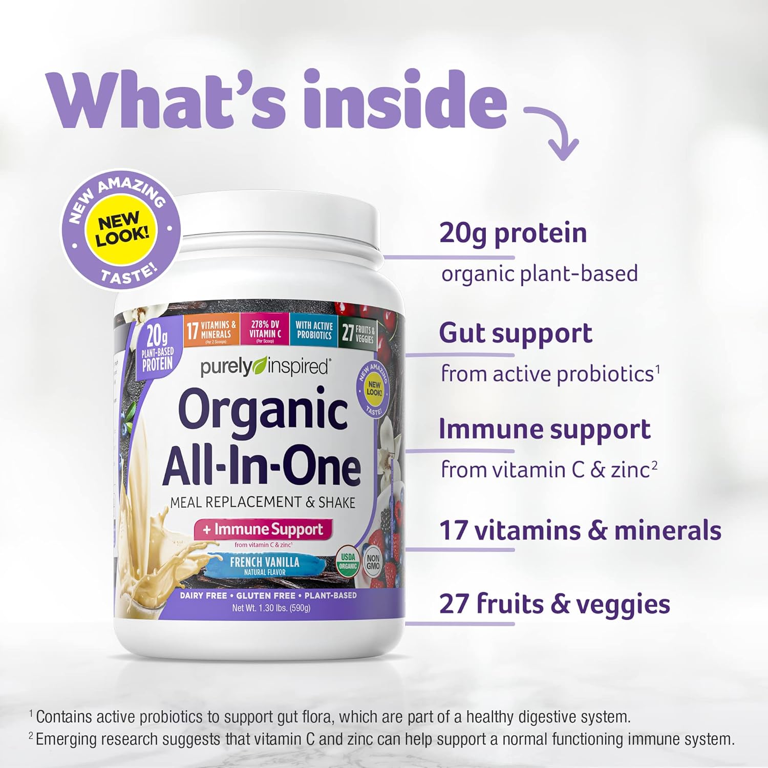 plant-based-organic-french-vanilla-protein-powder-for-men-women---gluten-free-meal-replacement-shake-smoothie-mix-16-servings-3