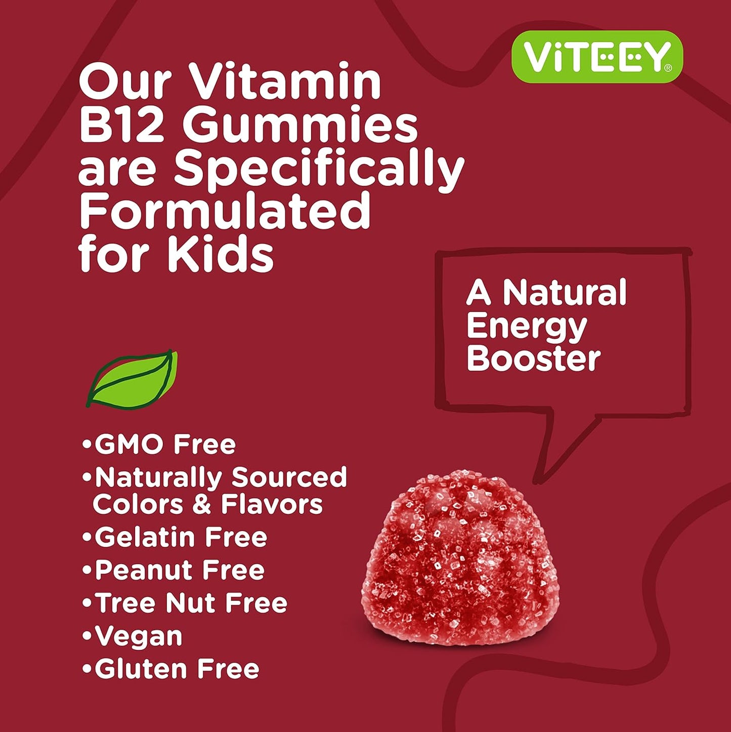 viteey-vitamin-b12-gummies-for-kids---1000mcg-raspberry-flavored-chewable---metabolism-energy-support---vegan-gelatin-gluten-gmo-free-5