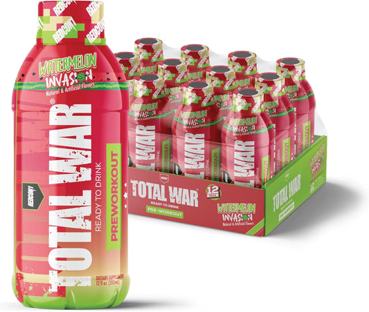 redcon1-total-war-rtd-preworkout-watermelon---350mg-caffeine-beta-alanine-citrulline-malate---12-drinks-for-pump-and-energy-1