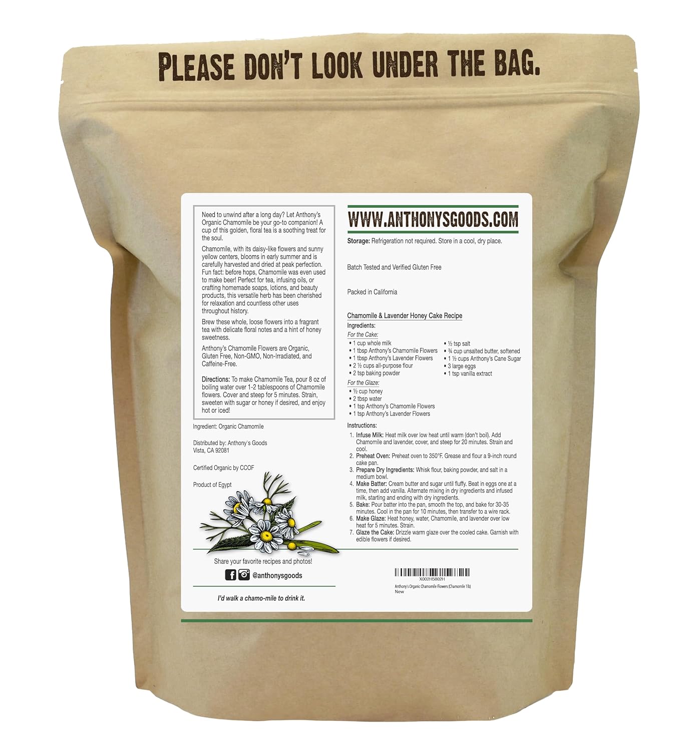 1-lb-organic-chamomile-flowers---whole-loose-leaf-gluten-free-non-gmo-non-irradiated---anthonys-2