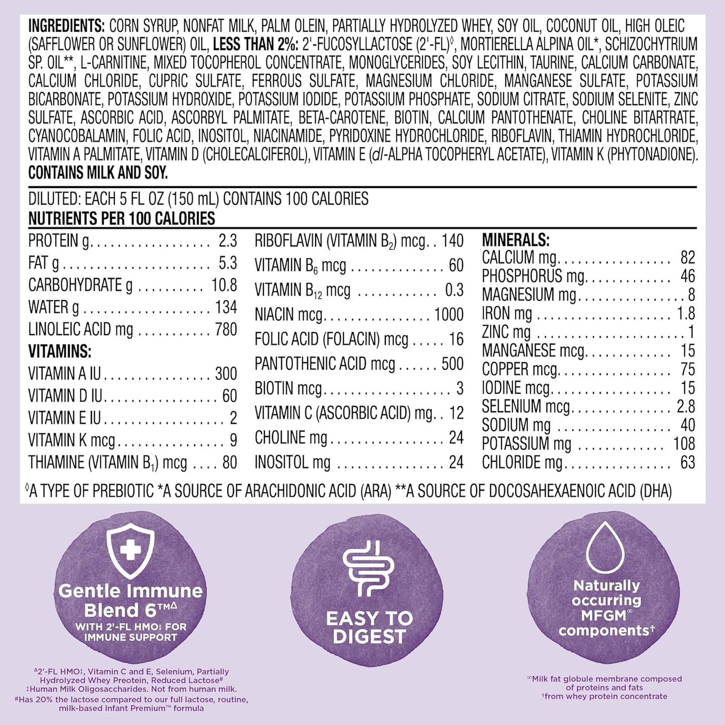 Mama Bear Gentle Premium Baby Formula Powder with DHA, Immune Blend & 2'FL HMO for Gas & Crying, 2.07lb - Espot.com.au