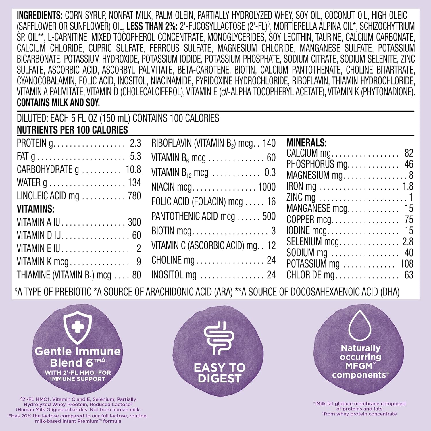 Mama Bear Gentle Premium Baby Formula Powder with DHA, Immune Blend & 2'FL HMO for Gas & Crying, 2.07lb - Espot.com.au