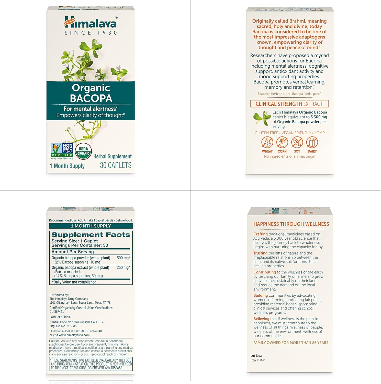 organic-bacopa-monnieri-nootropic-herbal-supplement-for-mental-alertness-memory-and-cognition---usda-organic-non-gmo-750mg-2-pack-of-60-plant-based-caplets---120-day-supply-6