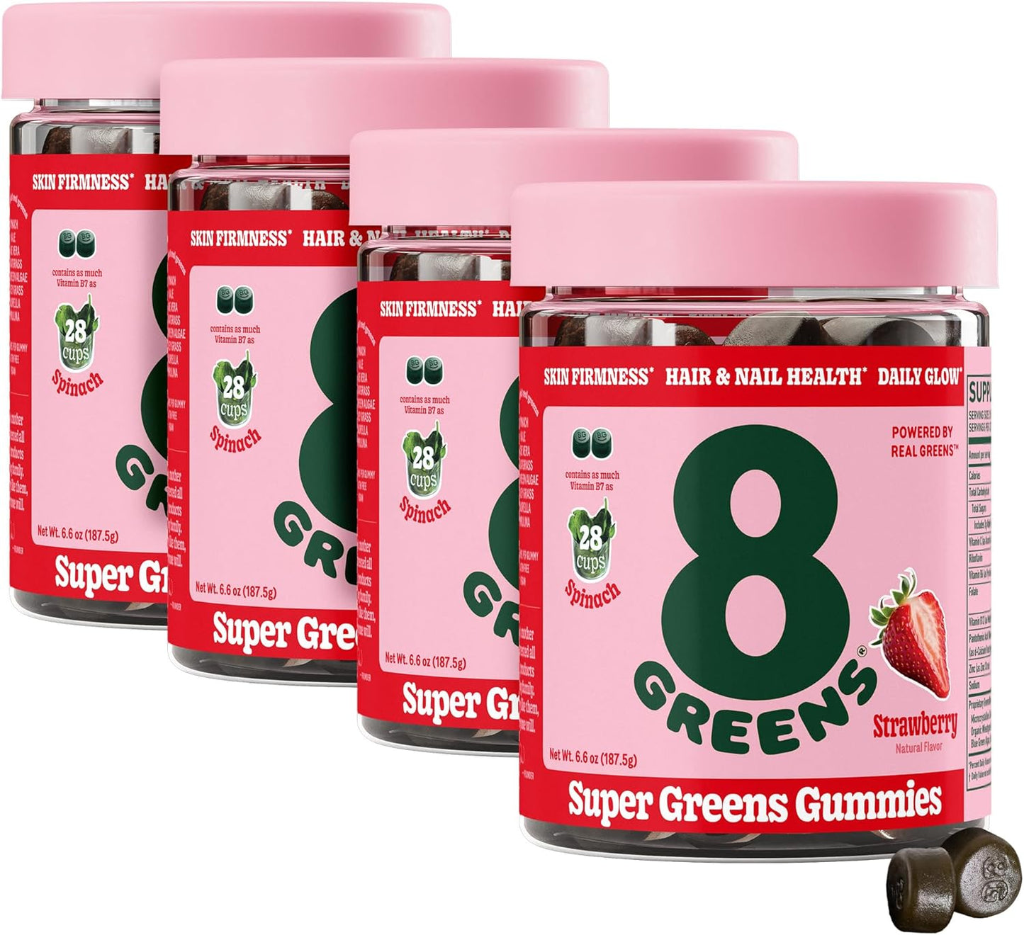 collagen-biotin-beauty-gummies-with-super-greens-powder---skin-hair-nails-firmness---200-ct-strawberry-flavored-boosters-1
