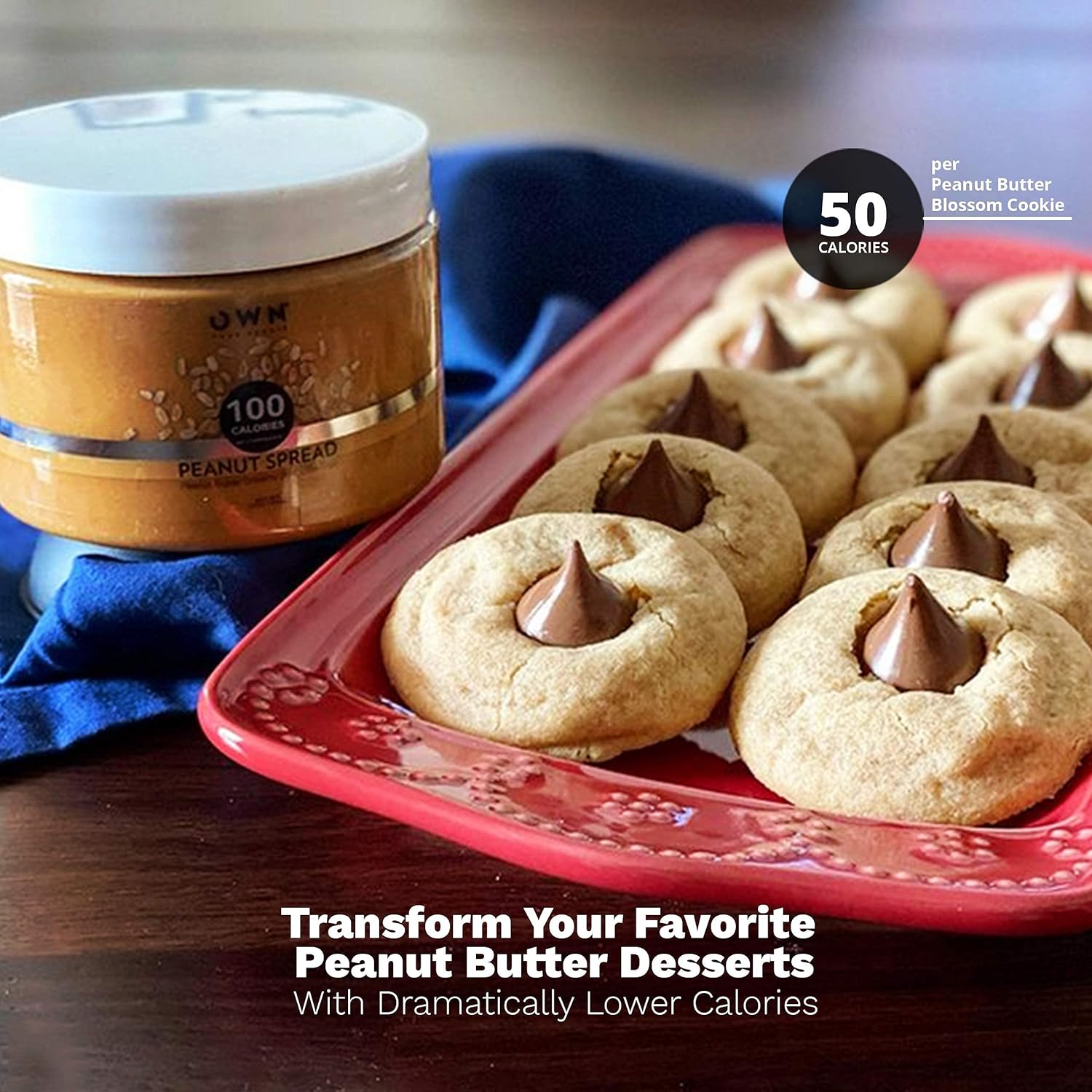 own-wonderspread-half-calorie-gourmet-peanut-butter---100-calories-low-carb-no-palm-oil---12-oz-5