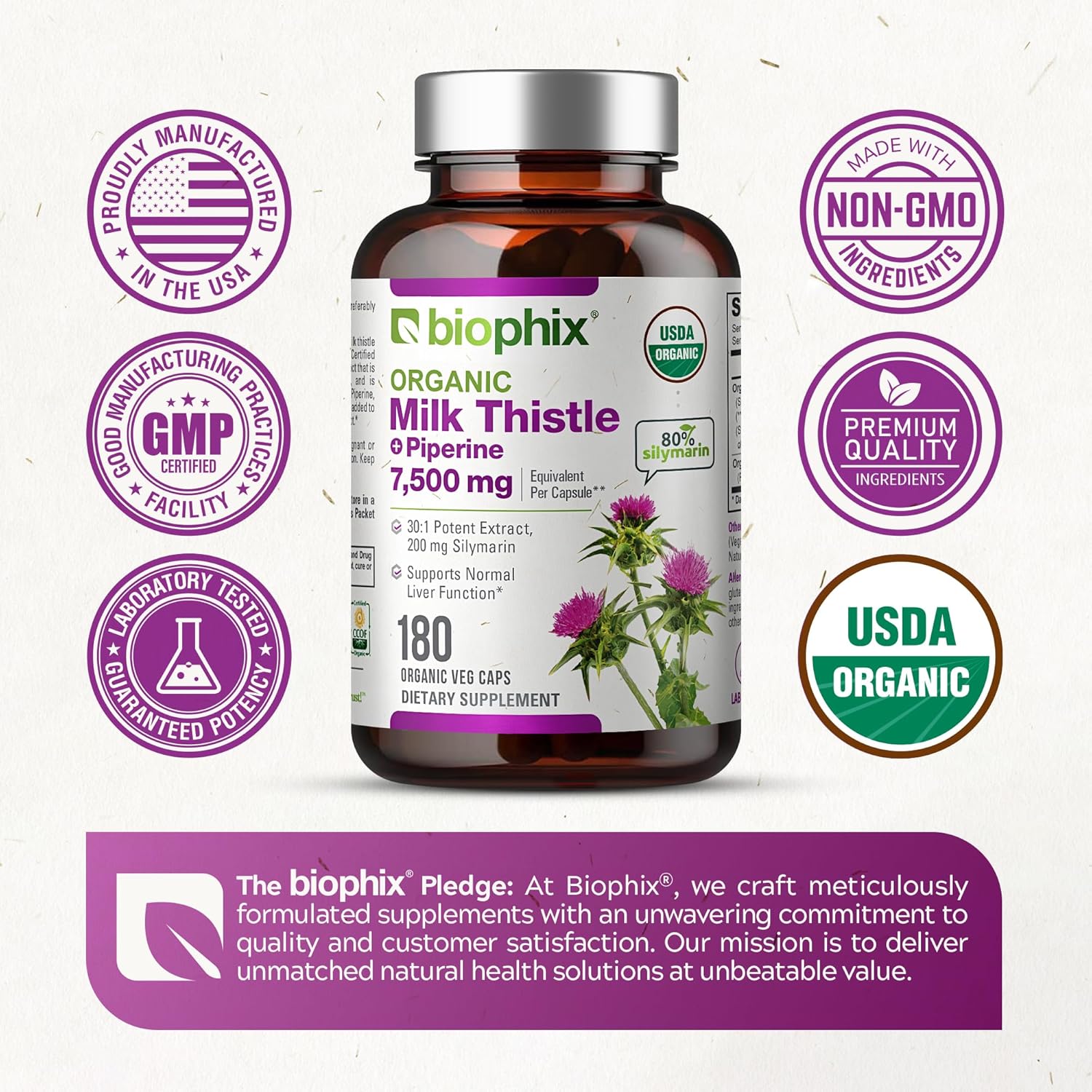 organic-milk-thistle-supplement-7500mg-with-piperine---liver-detox-support---antioxidant-formula---detoxification-support---180-veggie-capsules-7