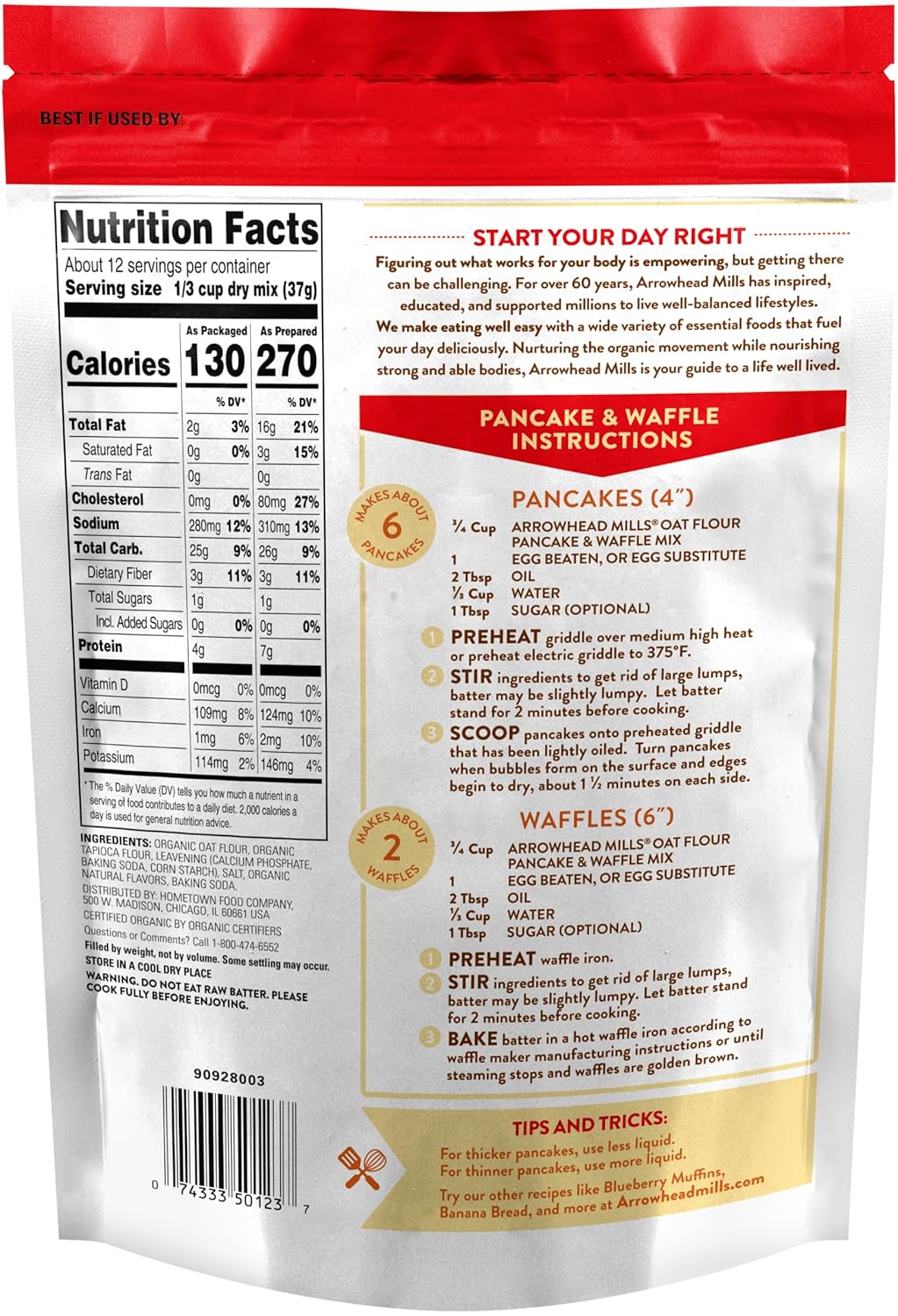 arrowhead-mills-oat-flour-pancake-waffle-mix---16-oz-bag---gluten-free-breakfast-mix-with-whole-grain-oats-2