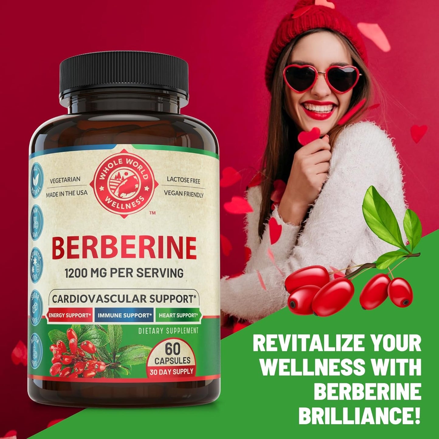 Liver Cleanse Detox Repair Formula & Premium Berberine Bundle - Supports Liver & Cardiovascular Health, Energy Boost, Metabolic Function - USA Made - Espot.com.au