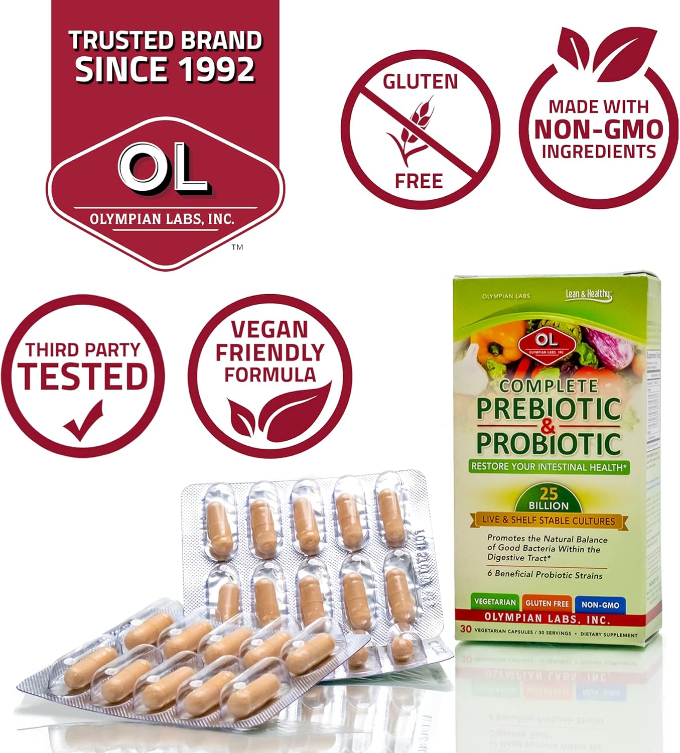25-billion-live-shelf-stable-cultures-prebiotic-probiotic-supplement---30-vegetarian-capsules---digestive-balance-support---olympian-labs-2