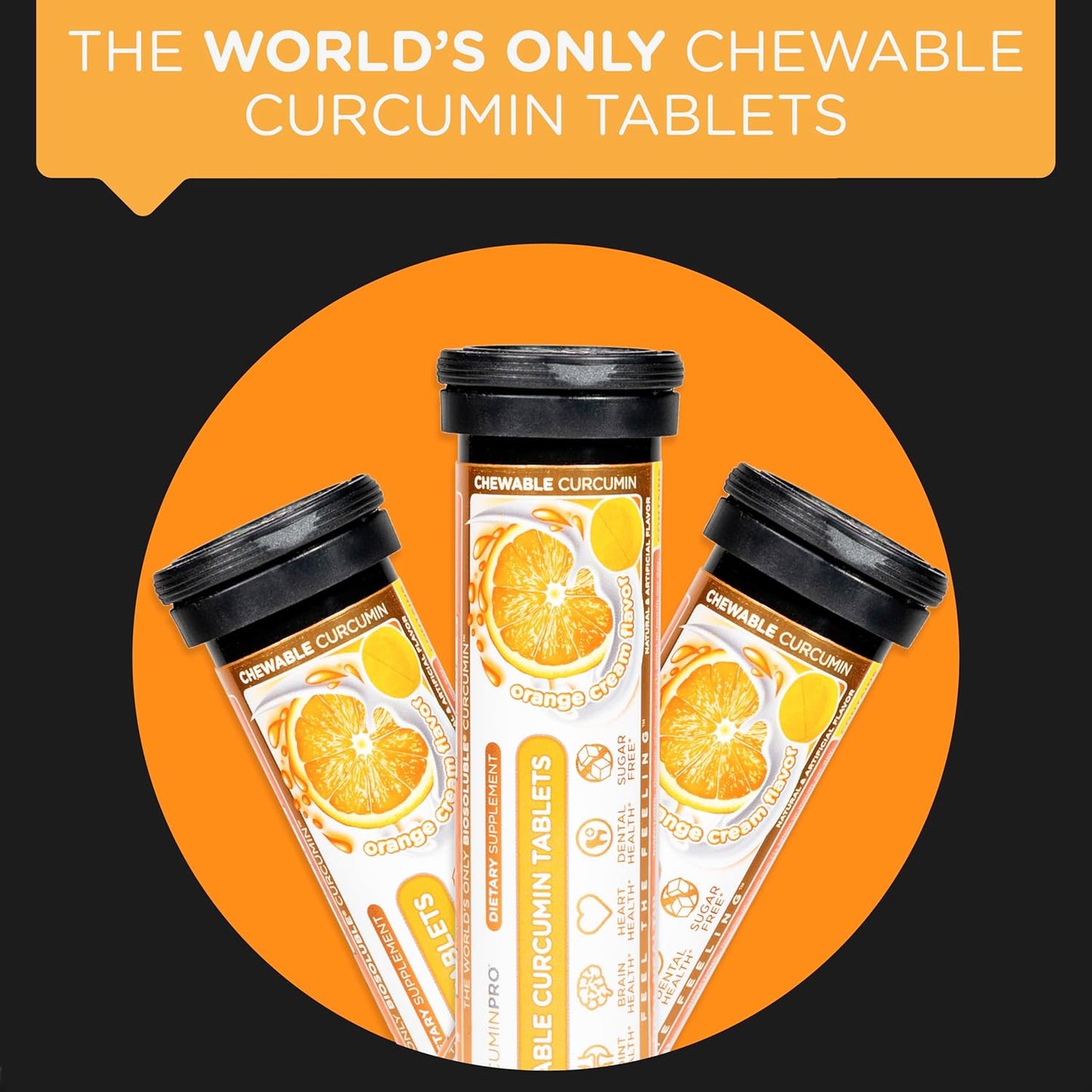 organic-turmeric-curcumin-chewable-tablets-for-movement-support---18-count-orange-cream-flavor-sugar-free-biosoluble-formula-4