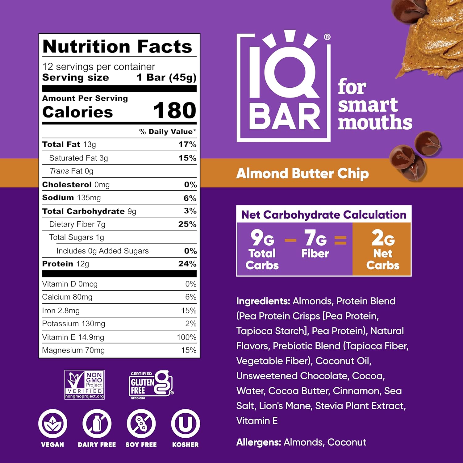 iqbar-almond-butter-chip-plant-protein-bars---12-count-low-carb-gluten-free-high-fiber-vegan-snacks---low-sugar-meal-replacement-4