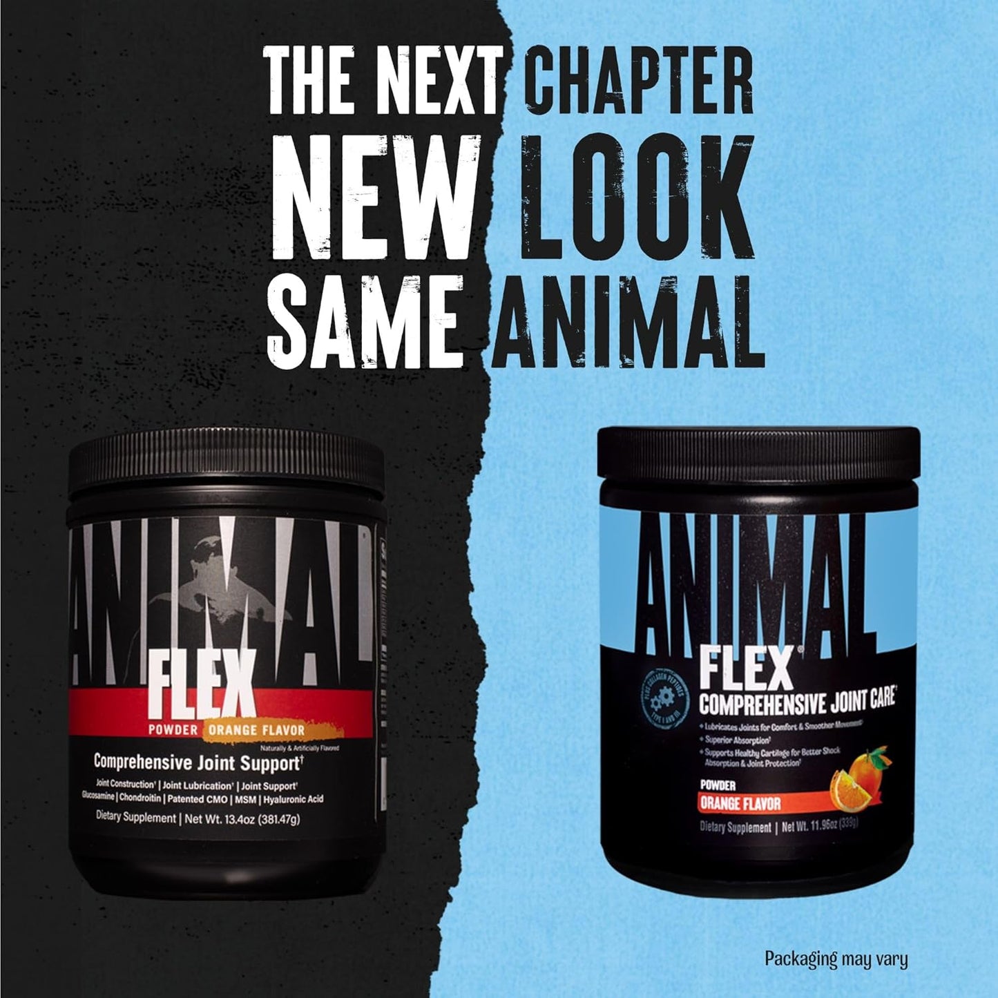 Orange Flavored Animal Flex Powder - Joint Support Supplement with Turmeric, Glucosamine, Chondroitin, MSM, Collagen, Boswellia - Pain Relief, Muscle Repair, 30 Scoops - Espot.com.au